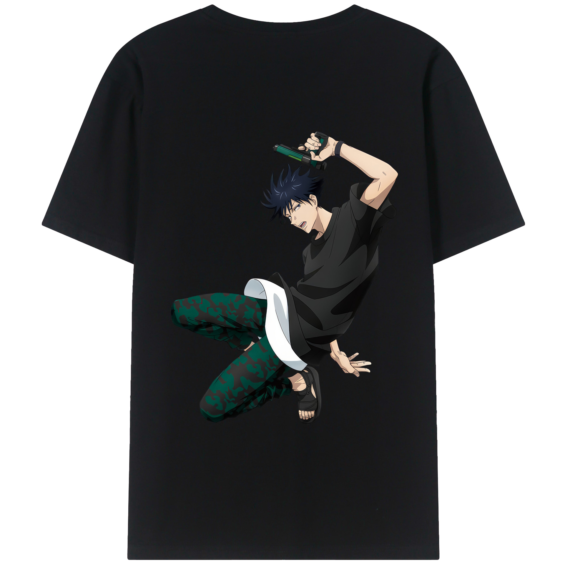 （画像用） 呪術廻戦 Jujutsu Kaisen 綿100％半袖Tシャツ（背面プリント）