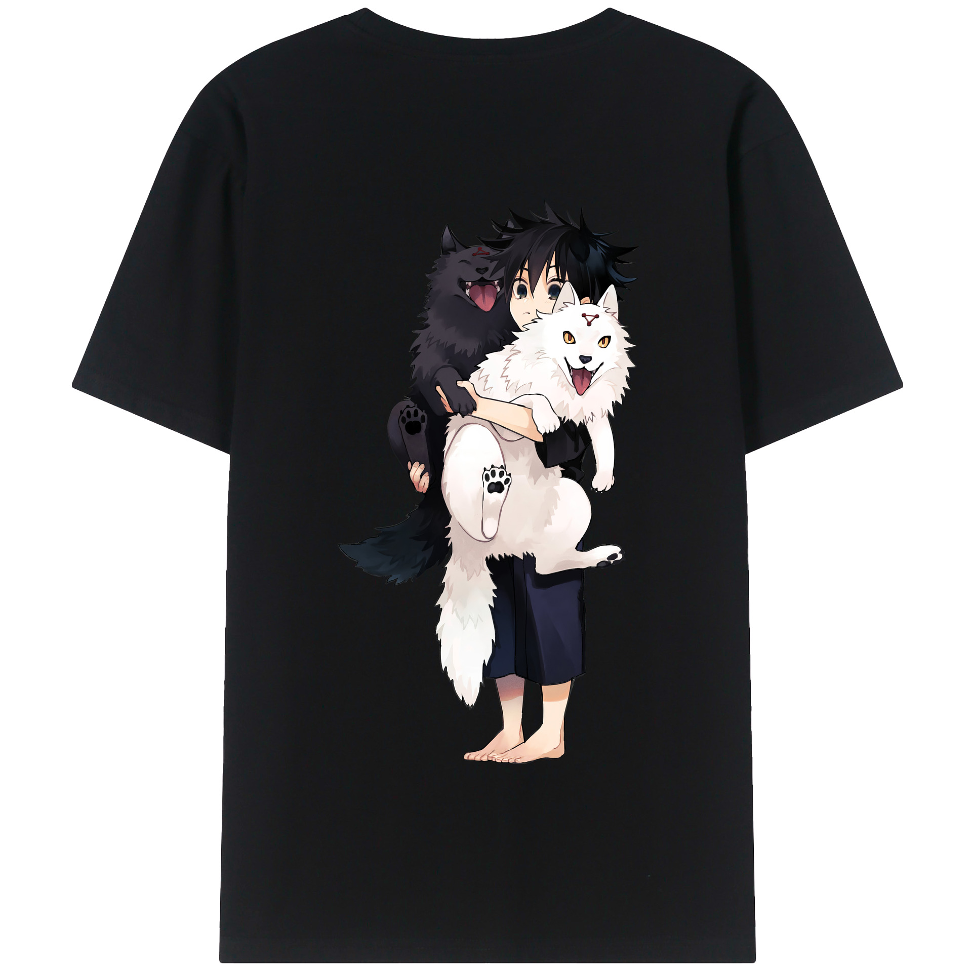 （画像用） 呪術廻戦 Jujutsu Kaisen 綿100％半袖Tシャツ（背面プリント）