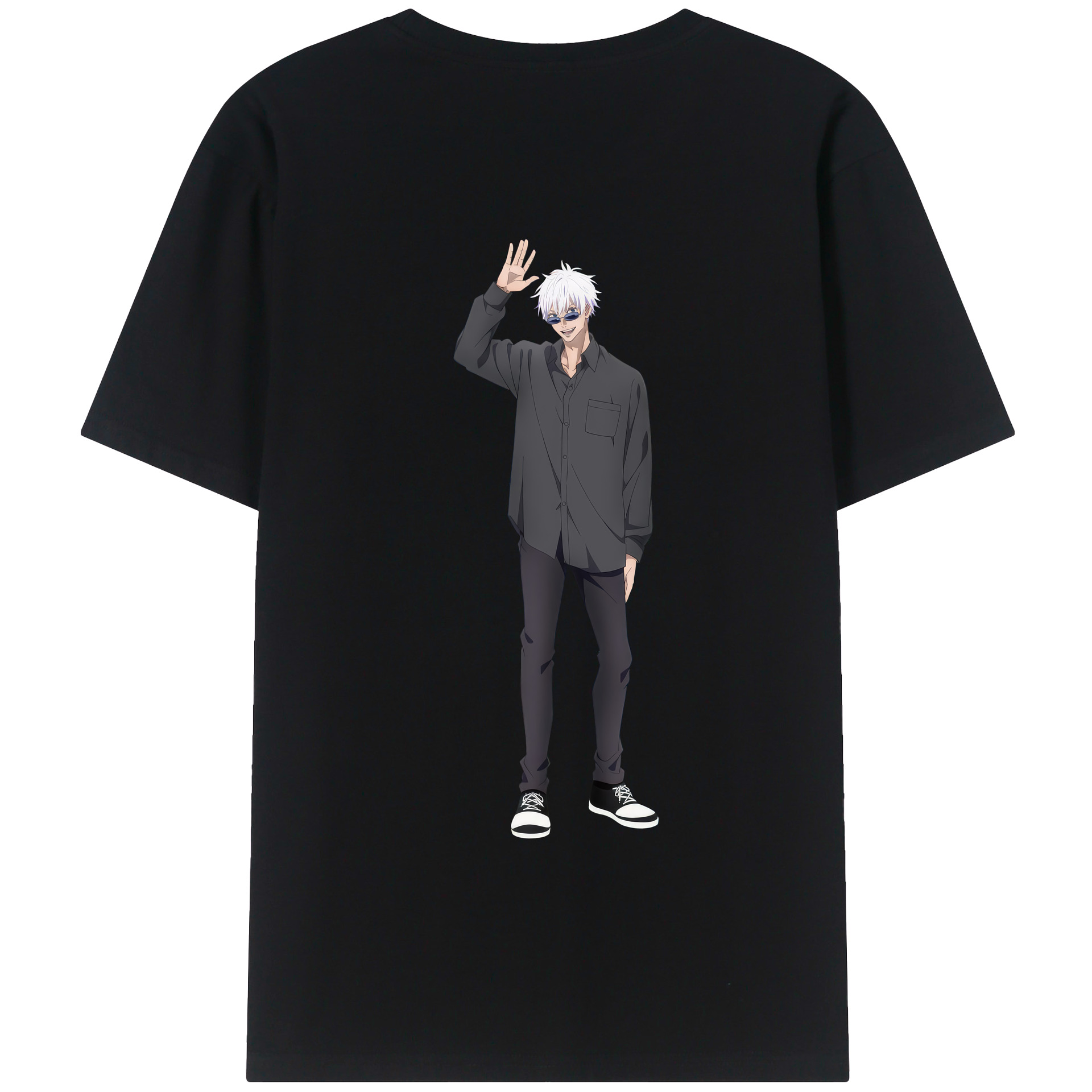 （画像用） 呪術廻戦 Jujutsu Kaisen 綿100％半袖Tシャツ（背面プリント）