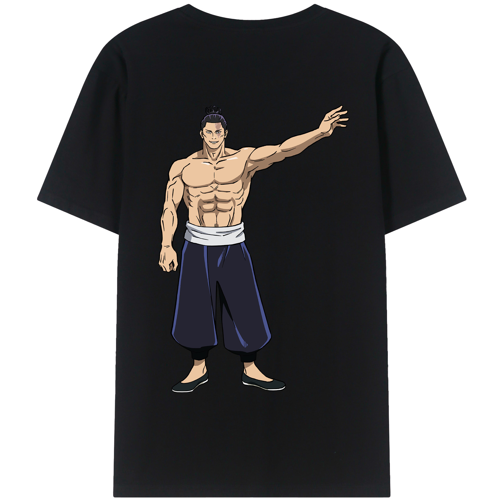 （画像用） 呪術廻戦 Jujutsu Kaisen 綿100％半袖Tシャツ（背面プリント）