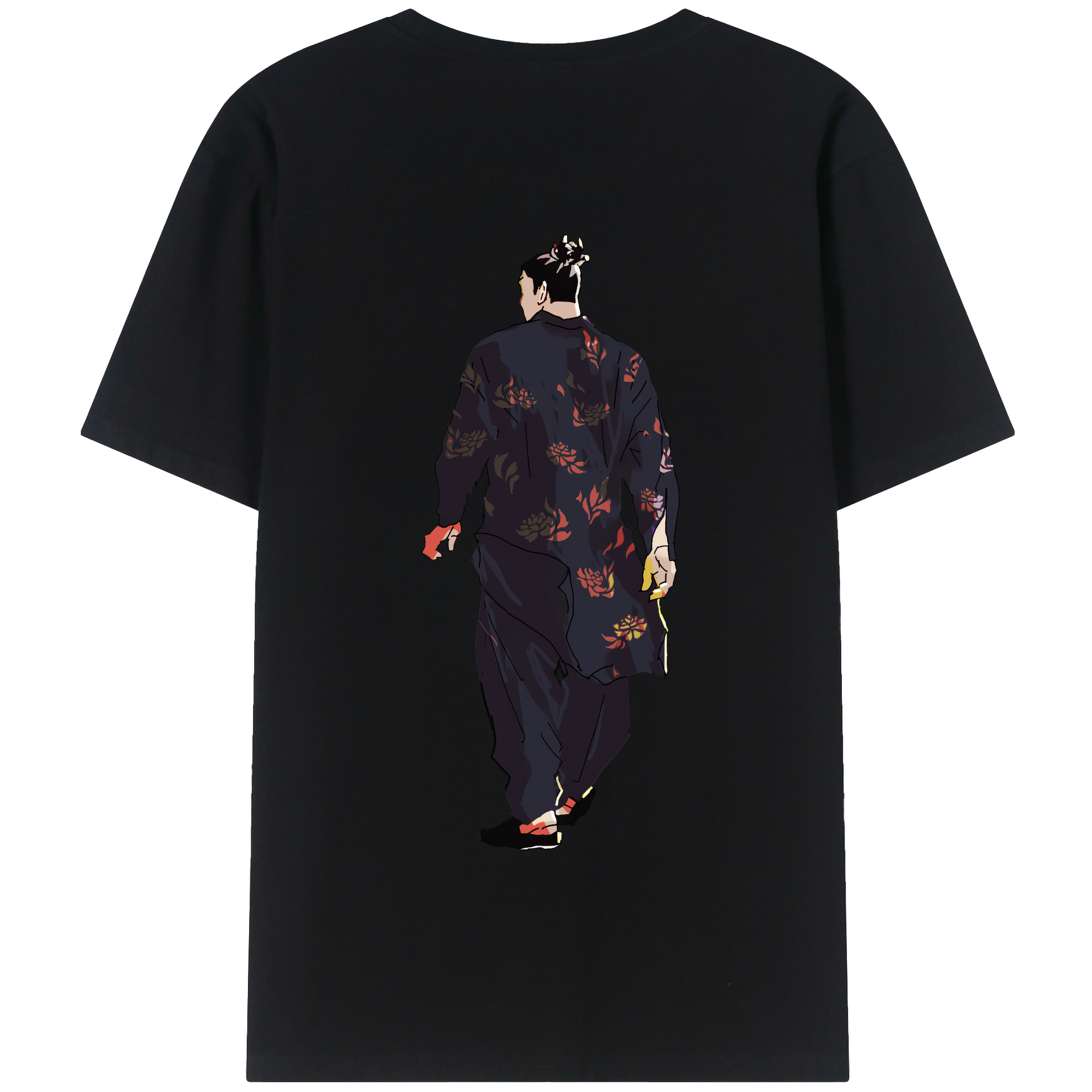 （画像用） 呪術廻戦 Jujutsu Kaisen 綿100％半袖Tシャツ（背面プリント）