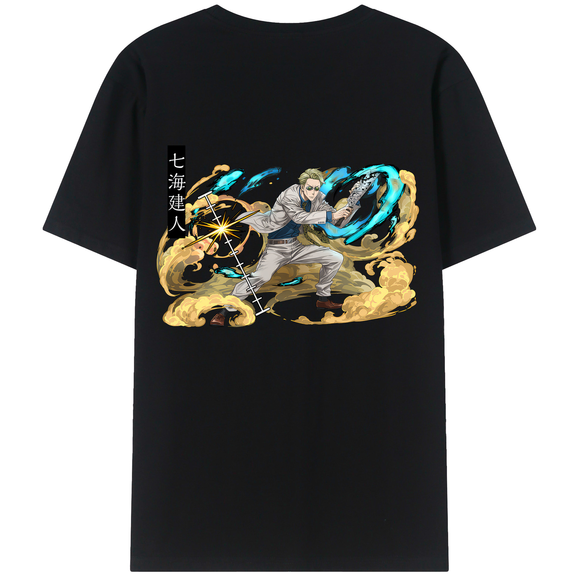 （画像用） 呪術廻戦 Jujutsu Kaisen 綿100％半袖Tシャツ（背面プリント）