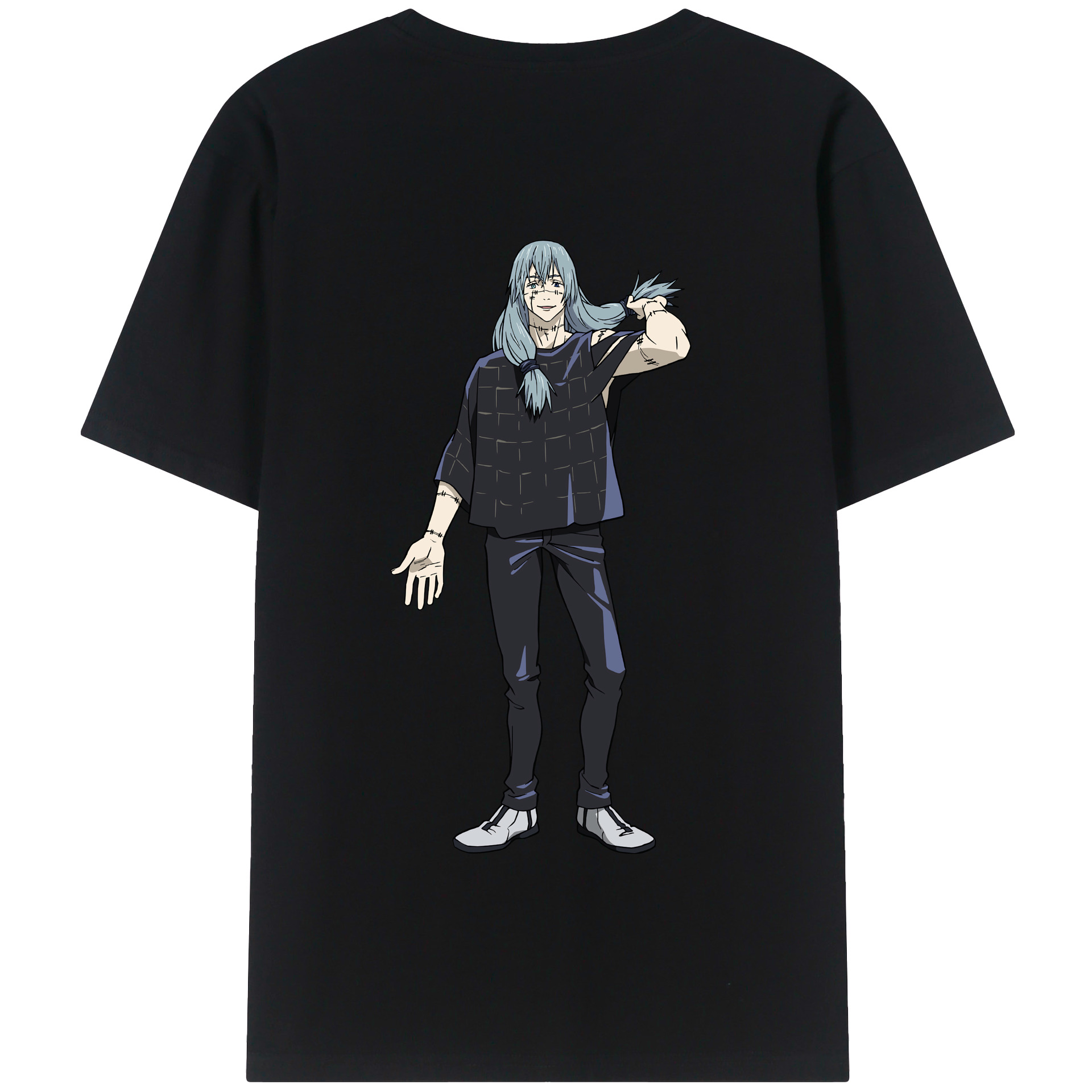 （画像用） 呪術廻戦 Jujutsu Kaisen 綿100％半袖Tシャツ（背面プリント）