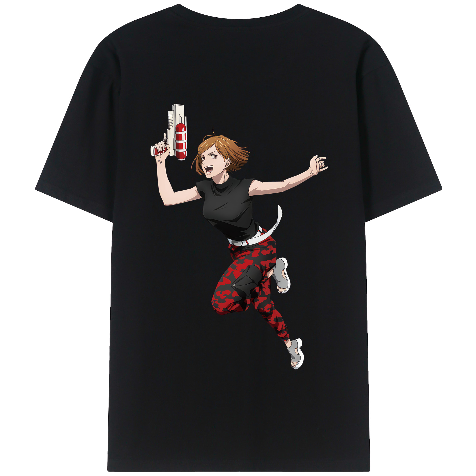 （画像用） 呪術廻戦 Jujutsu Kaisen 綿100％半袖Tシャツ（背面プリント）