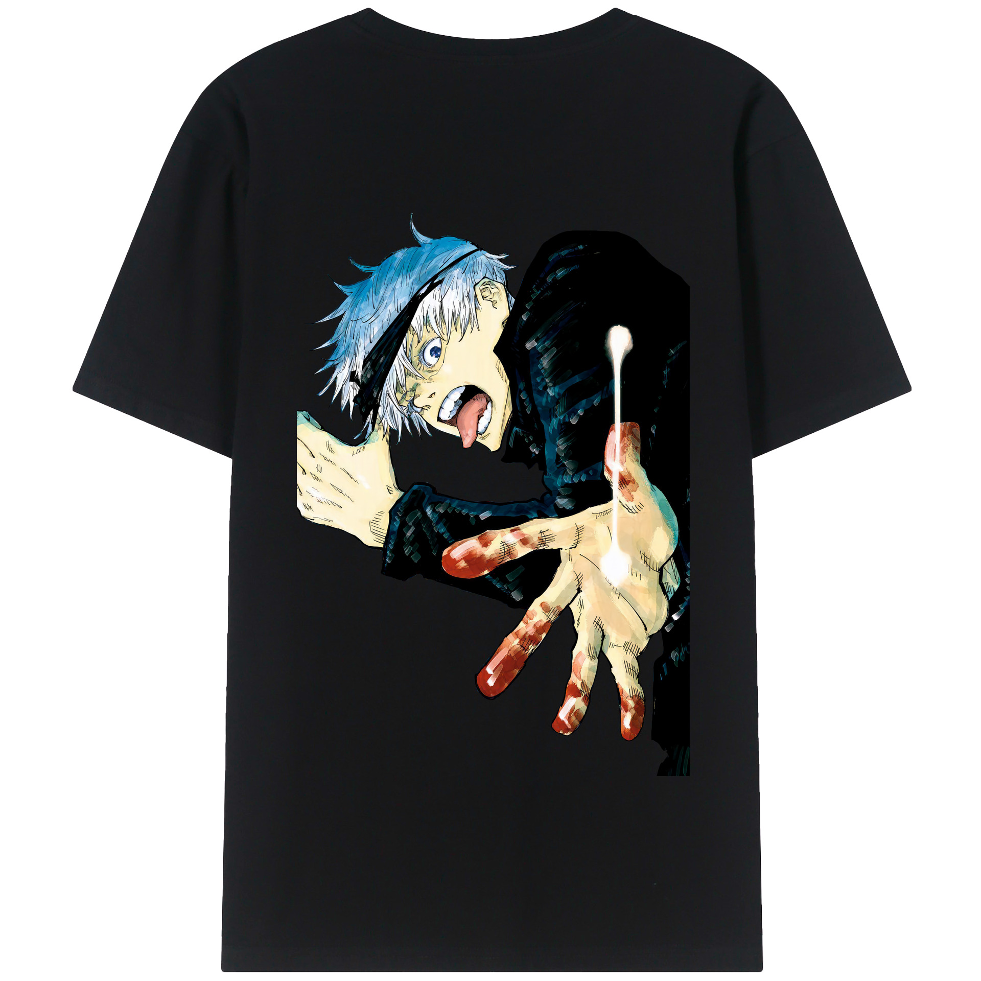 （画像用） 呪術廻戦 Jujutsu Kaisen 綿100％半袖Tシャツ（背面プリント）