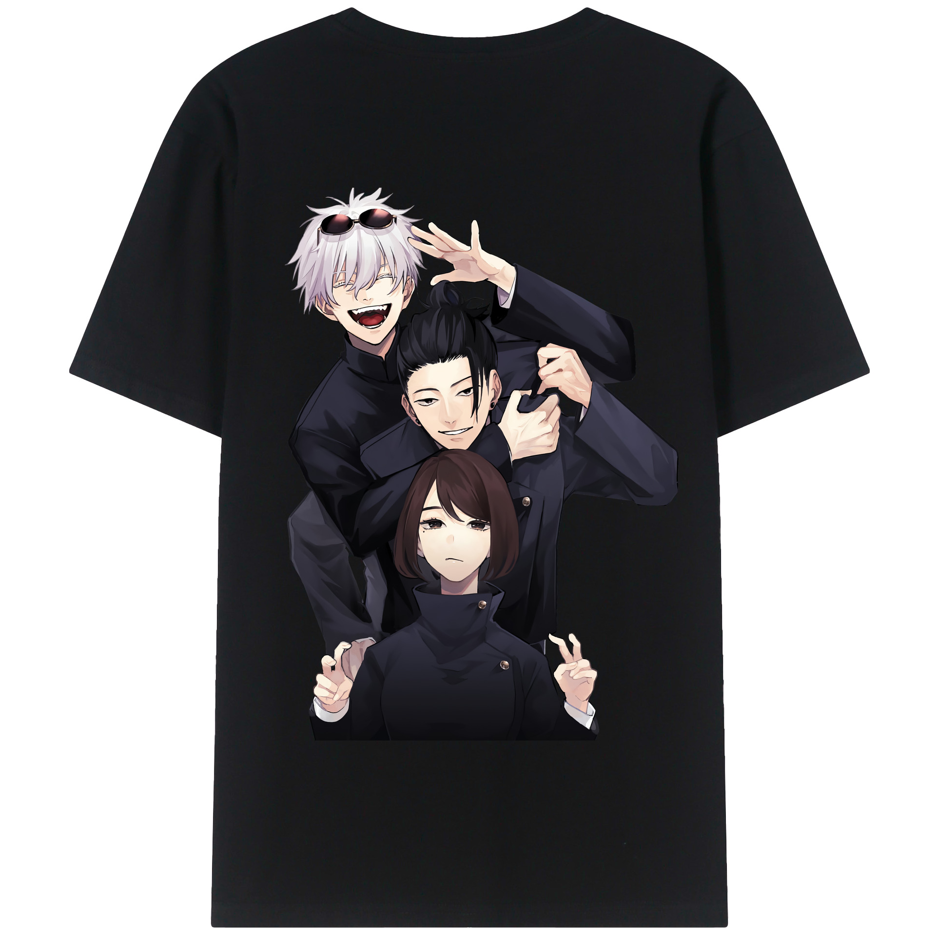 （画像用） 呪術廻戦 Jujutsu Kaisen 綿100％半袖Tシャツ（背面プリント）