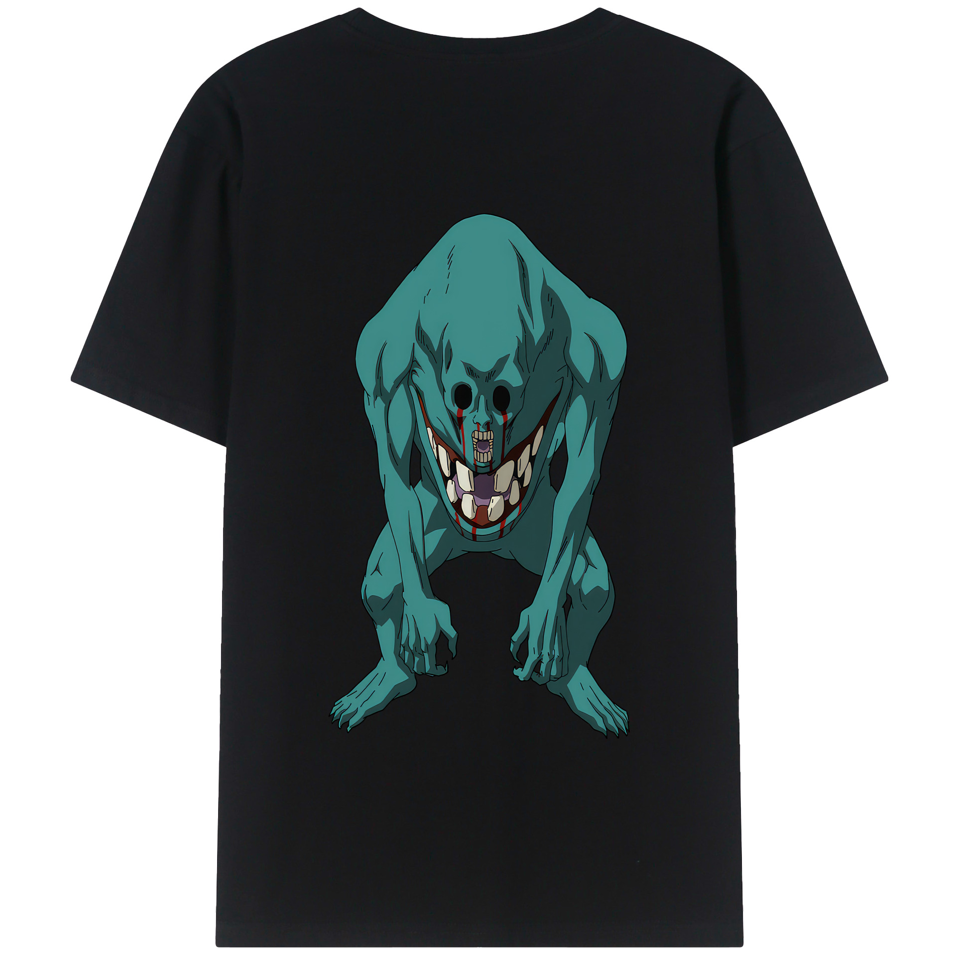 （画像用） 呪術廻戦 Jujutsu Kaisen 綿100％半袖Tシャツ（背面プリント）
