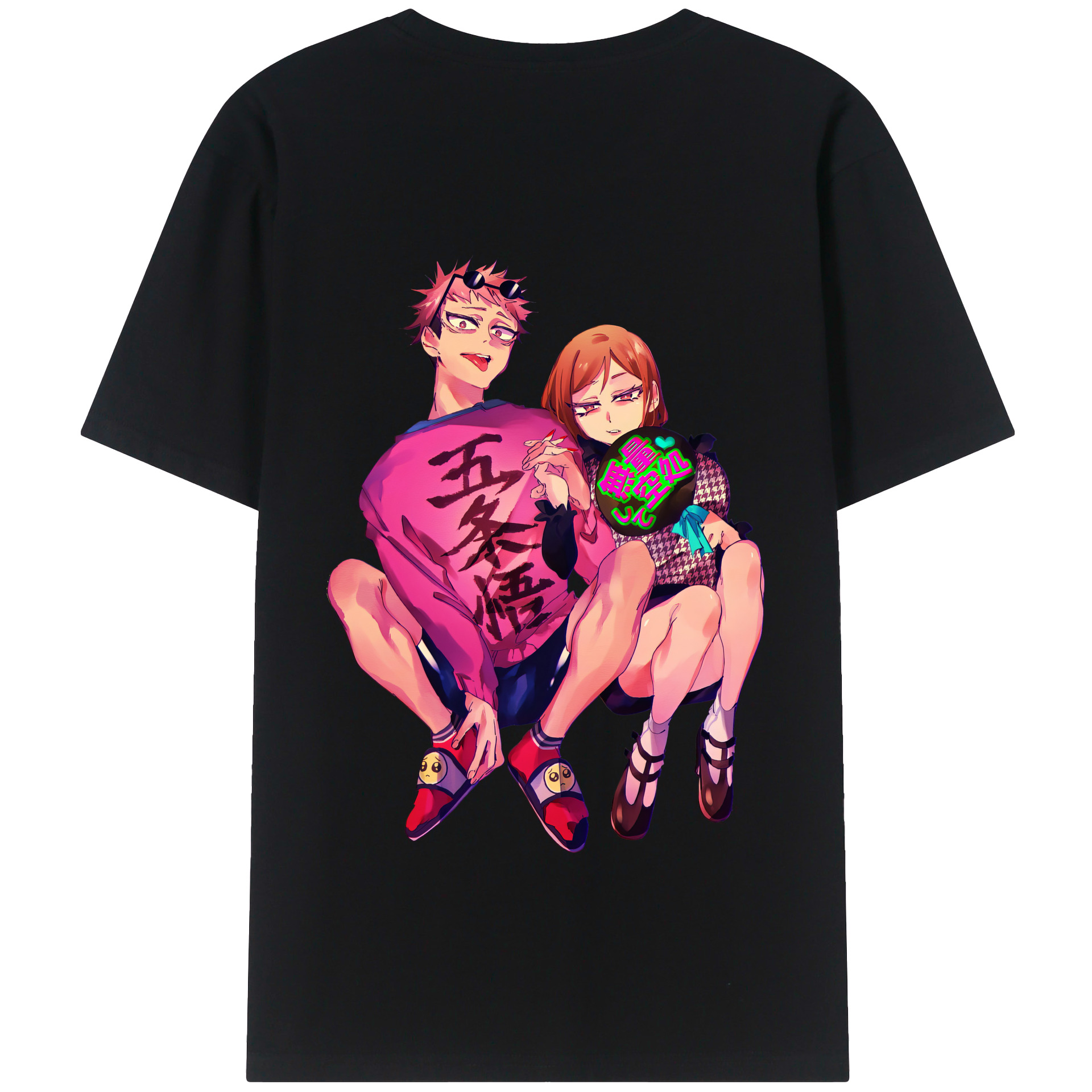 （画像用） 呪術廻戦 Jujutsu Kaisen 綿100％半袖Tシャツ（背面プリント）
