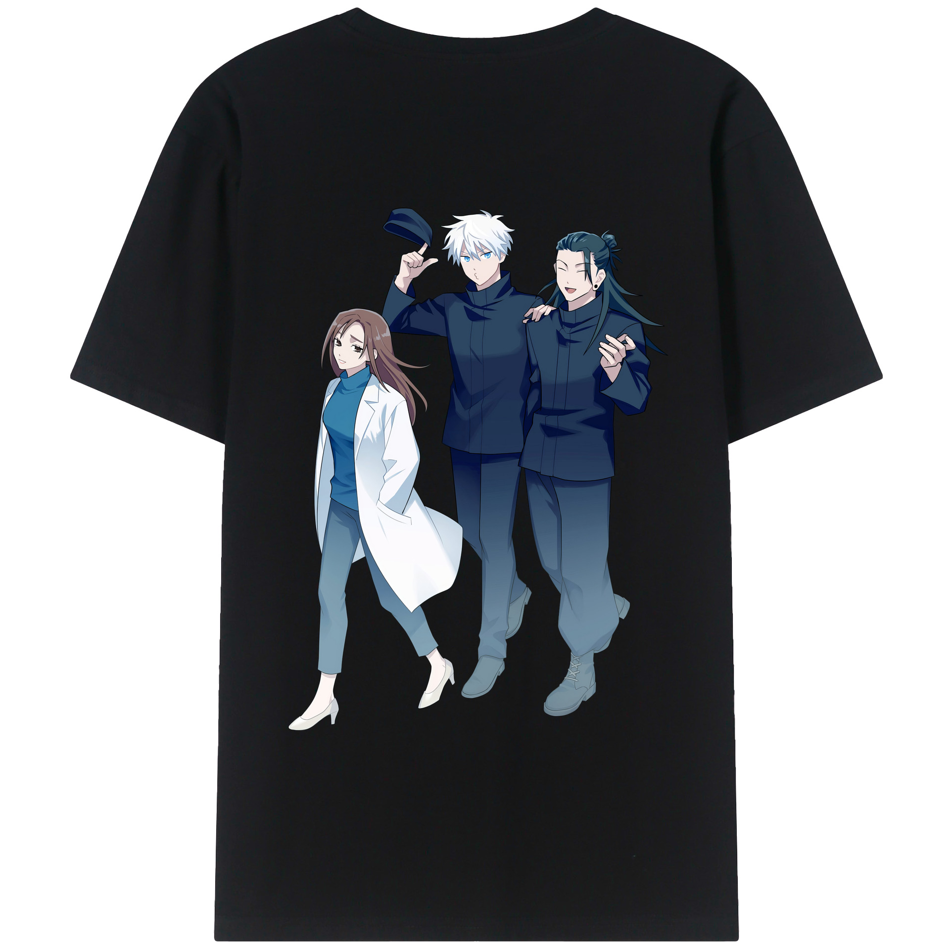 （画像用） 呪術廻戦 Jujutsu Kaisen 綿100％半袖Tシャツ（背面プリント）