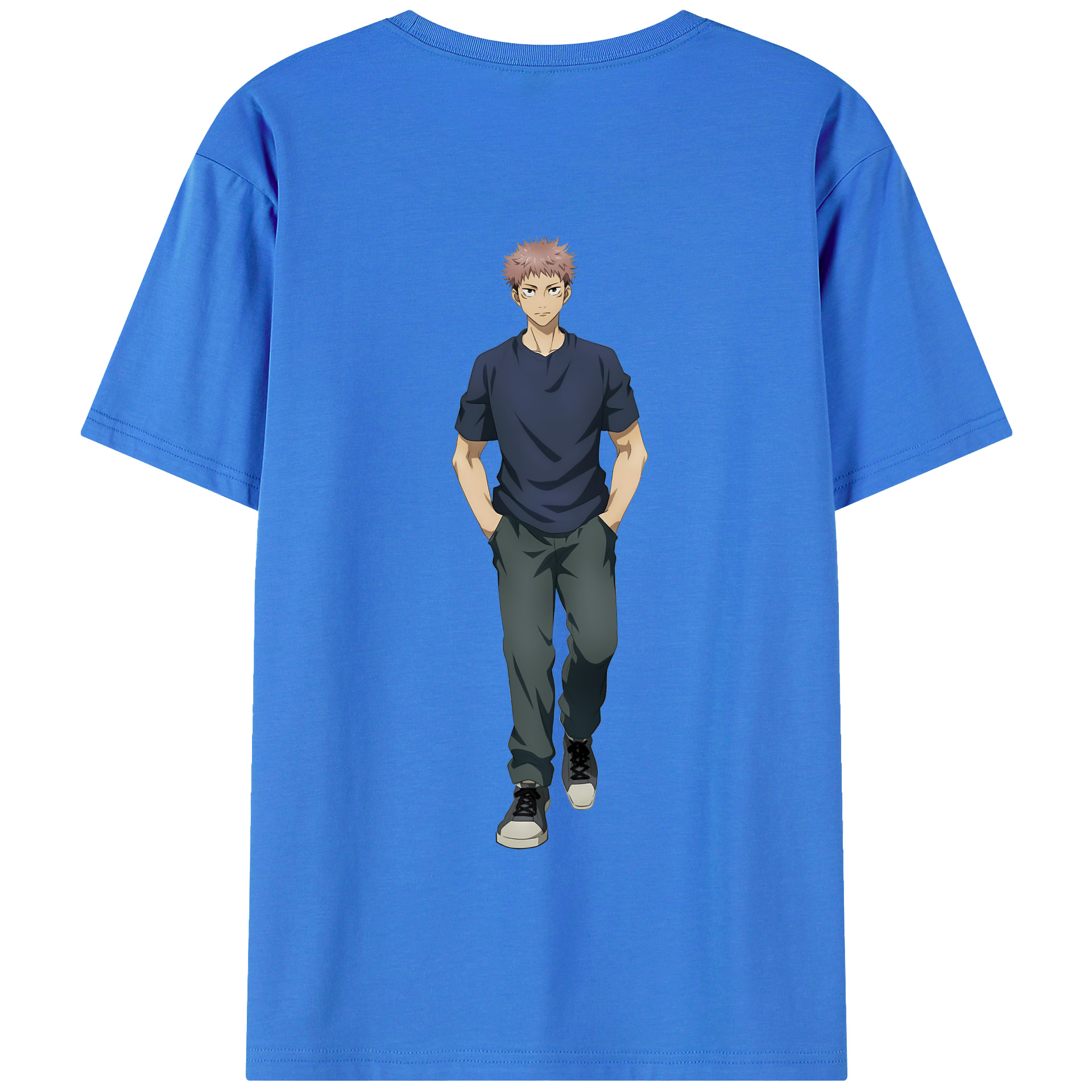 （画像用） 呪術廻戦 Jujutsu Kaisen 綿100％半袖Tシャツ（背面プリント）