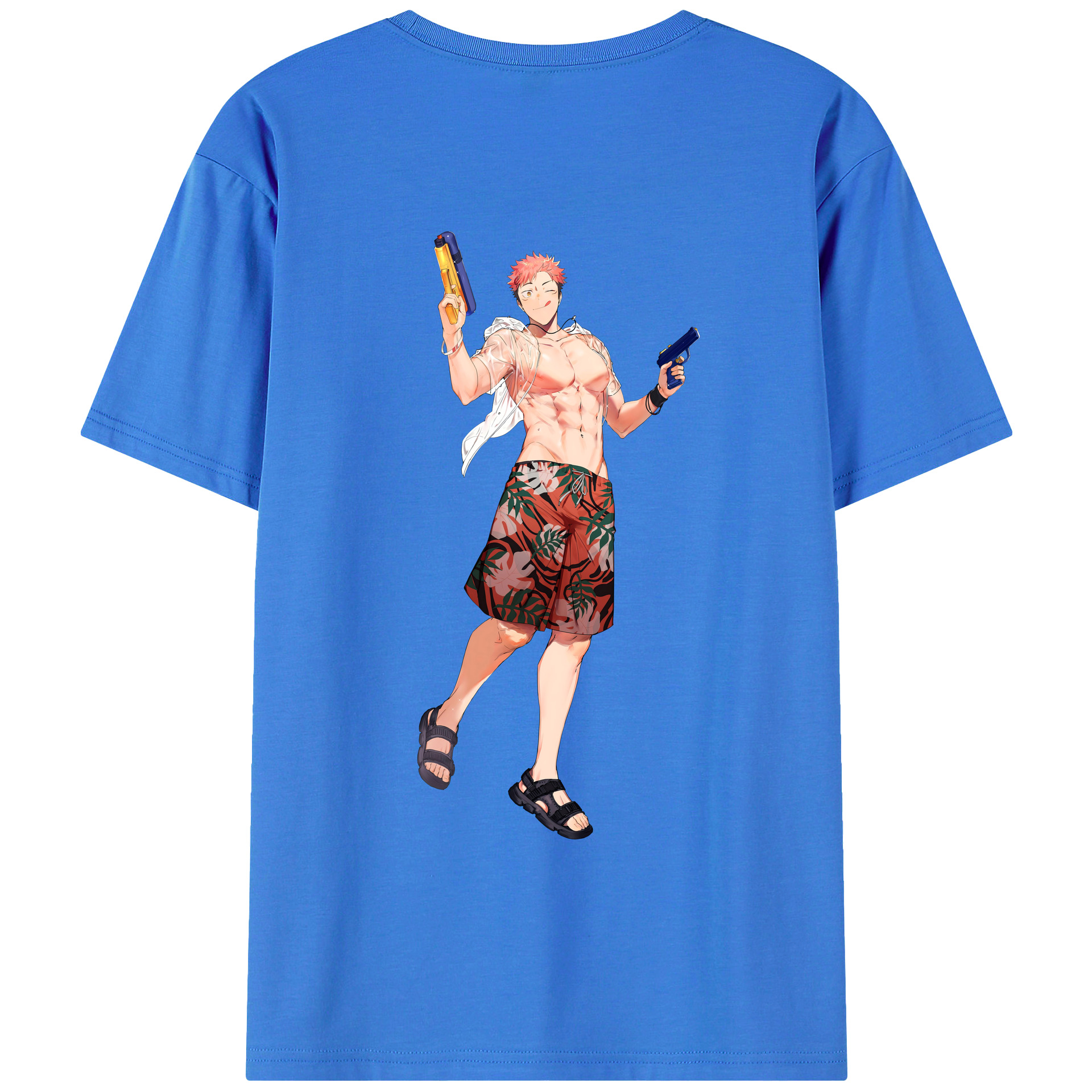 （画像用） 呪術廻戦 Jujutsu Kaisen 綿100％半袖Tシャツ（背面プリント）