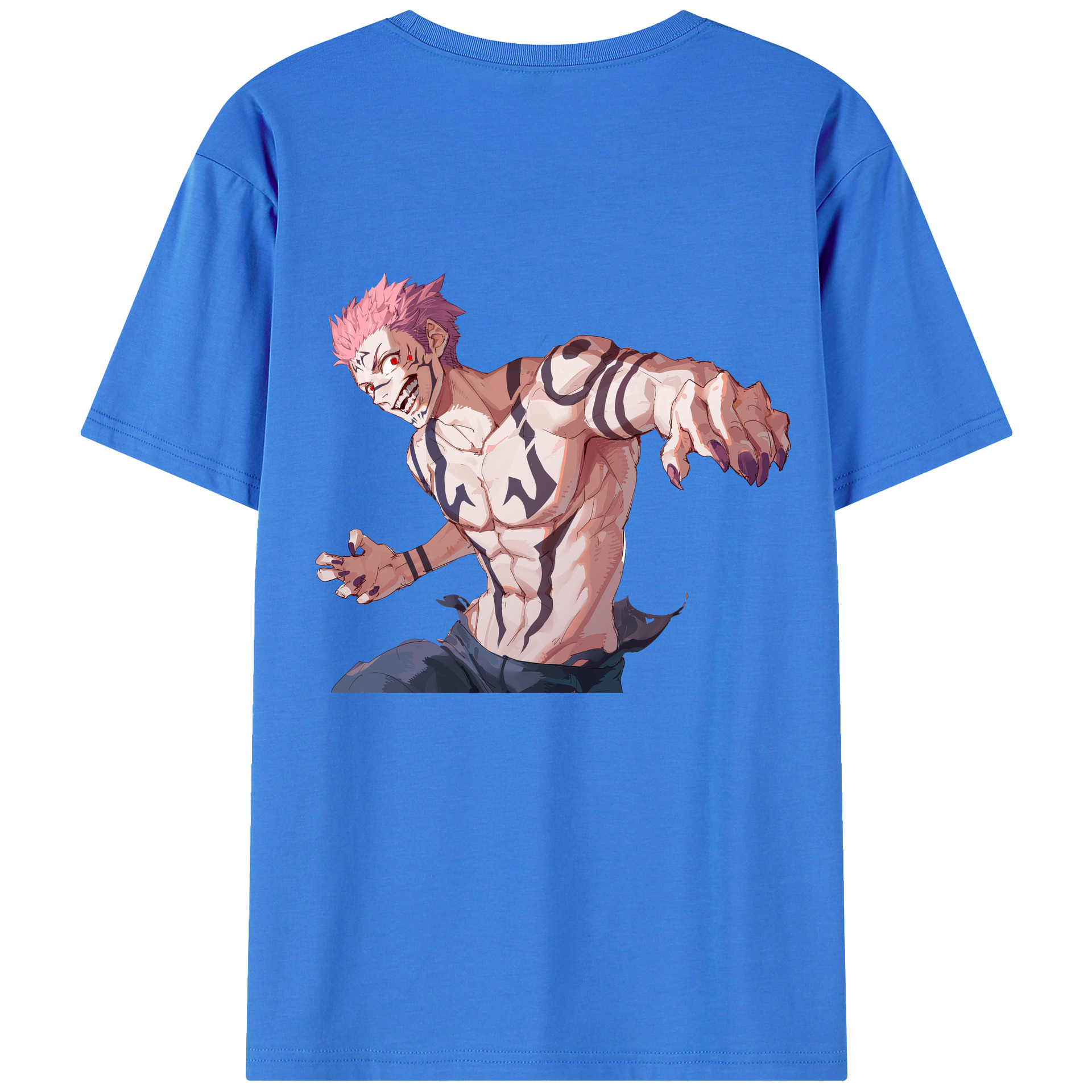 （画像用） 呪術廻戦 Jujutsu Kaisen 綿100％半袖Tシャツ（背面プリント）