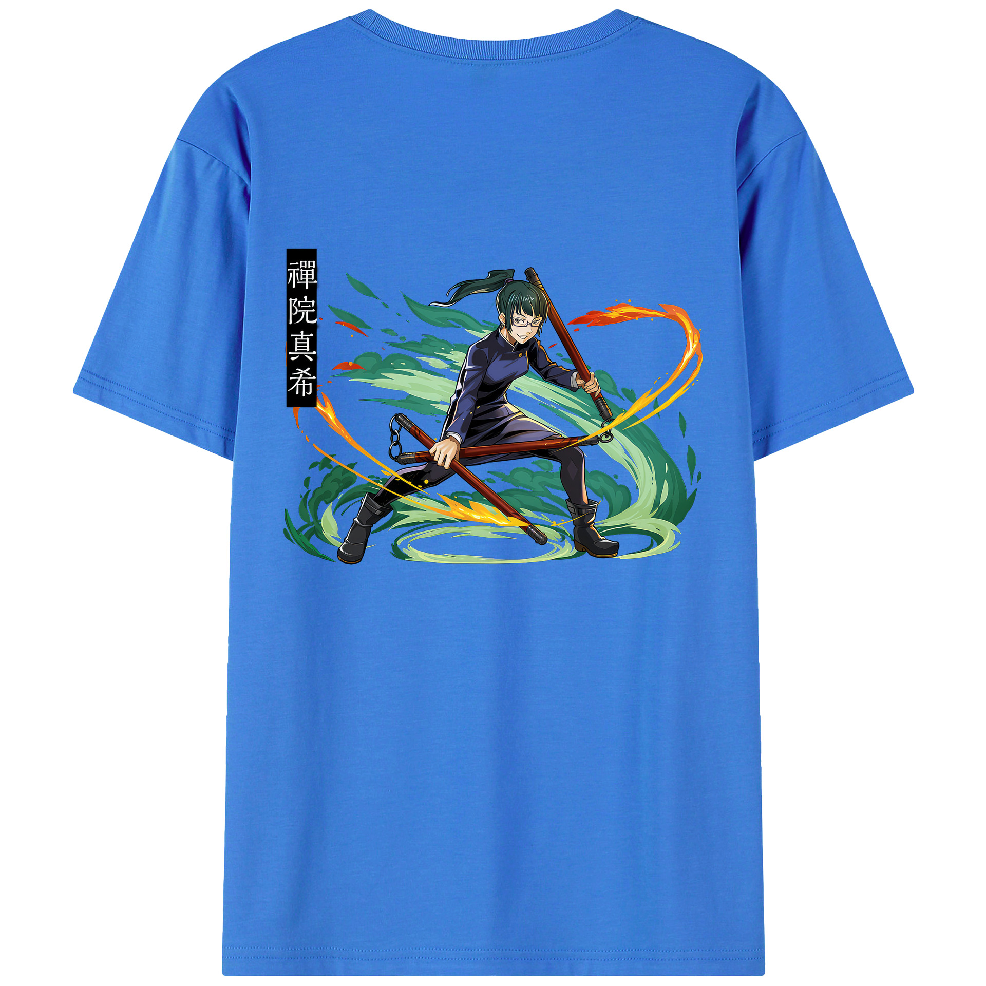（画像用） 呪術廻戦 Jujutsu Kaisen 綿100％半袖Tシャツ（背面プリント）