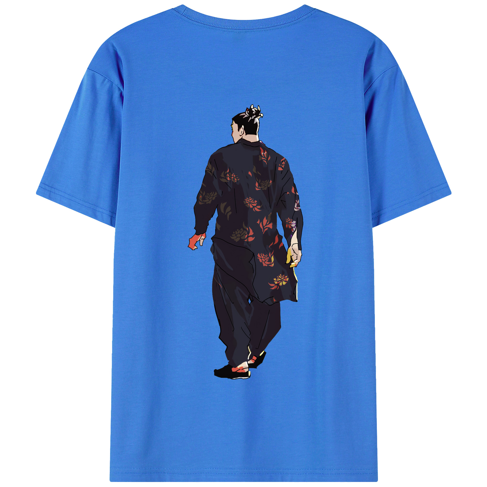 （画像用） 呪術廻戦 Jujutsu Kaisen 綿100％半袖Tシャツ（背面プリント）