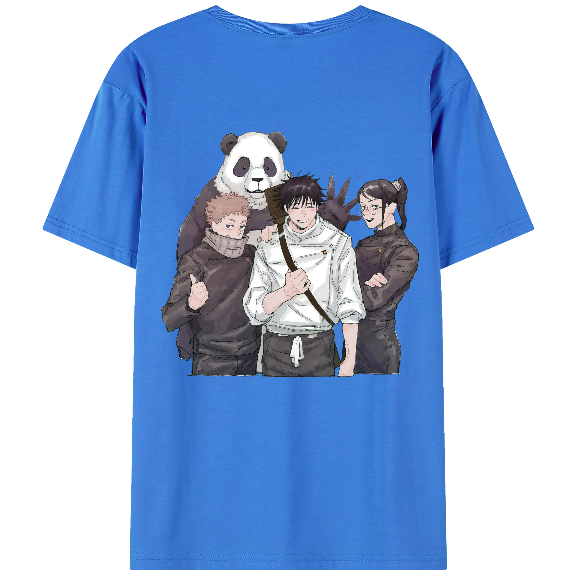 （画像用） 呪術廻戦 Jujutsu Kaisen 綿100％半袖Tシャツ（背面プリント）