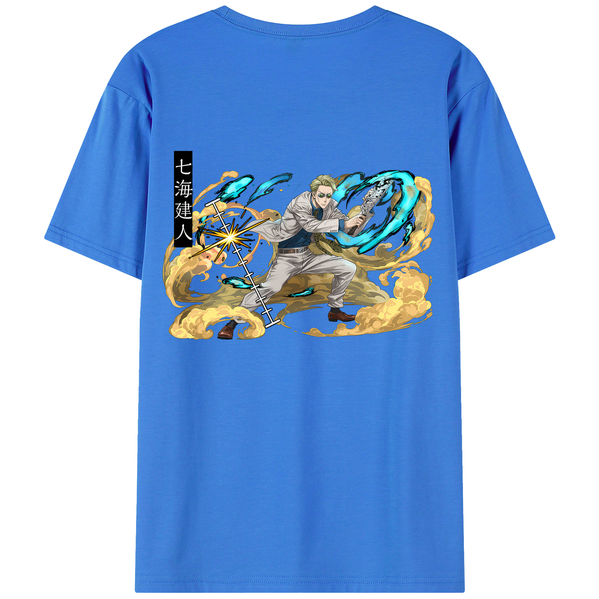 （画像用） 呪術廻戦 Jujutsu Kaisen 綿100％半袖Tシャツ（背面プリント）