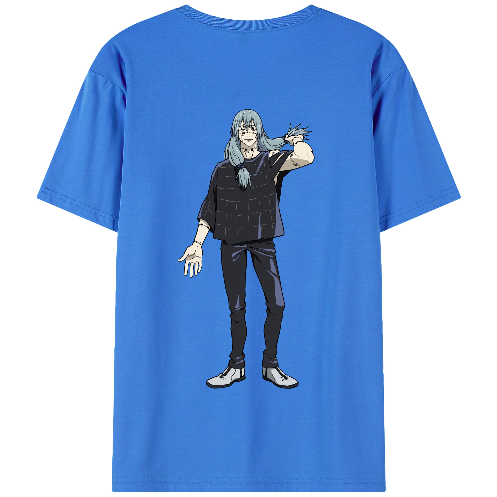 （画像用） 呪術廻戦 Jujutsu Kaisen 綿100％半袖Tシャツ（背面プリント）