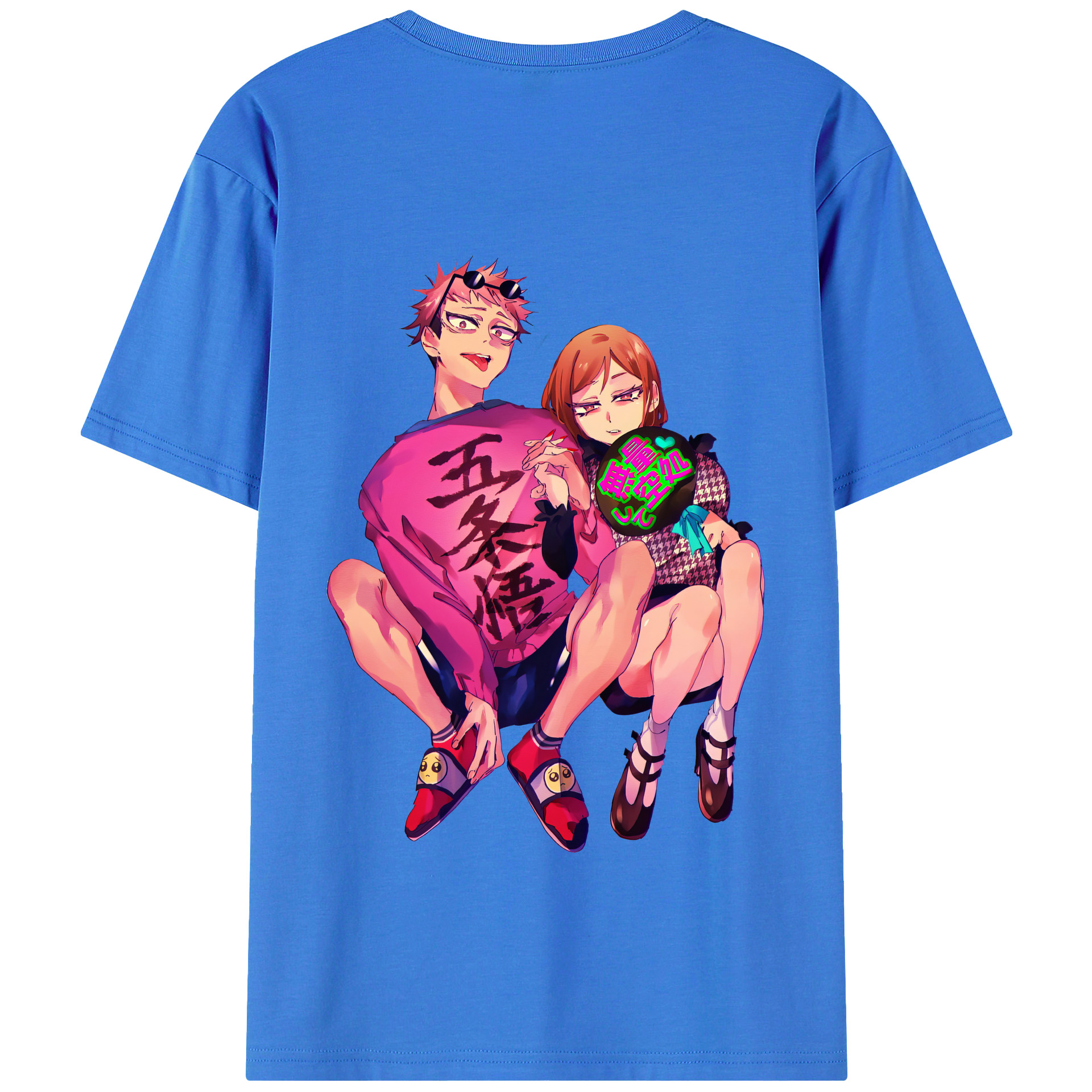 （画像用） 呪術廻戦 Jujutsu Kaisen 綿100％半袖Tシャツ（背面プリント）