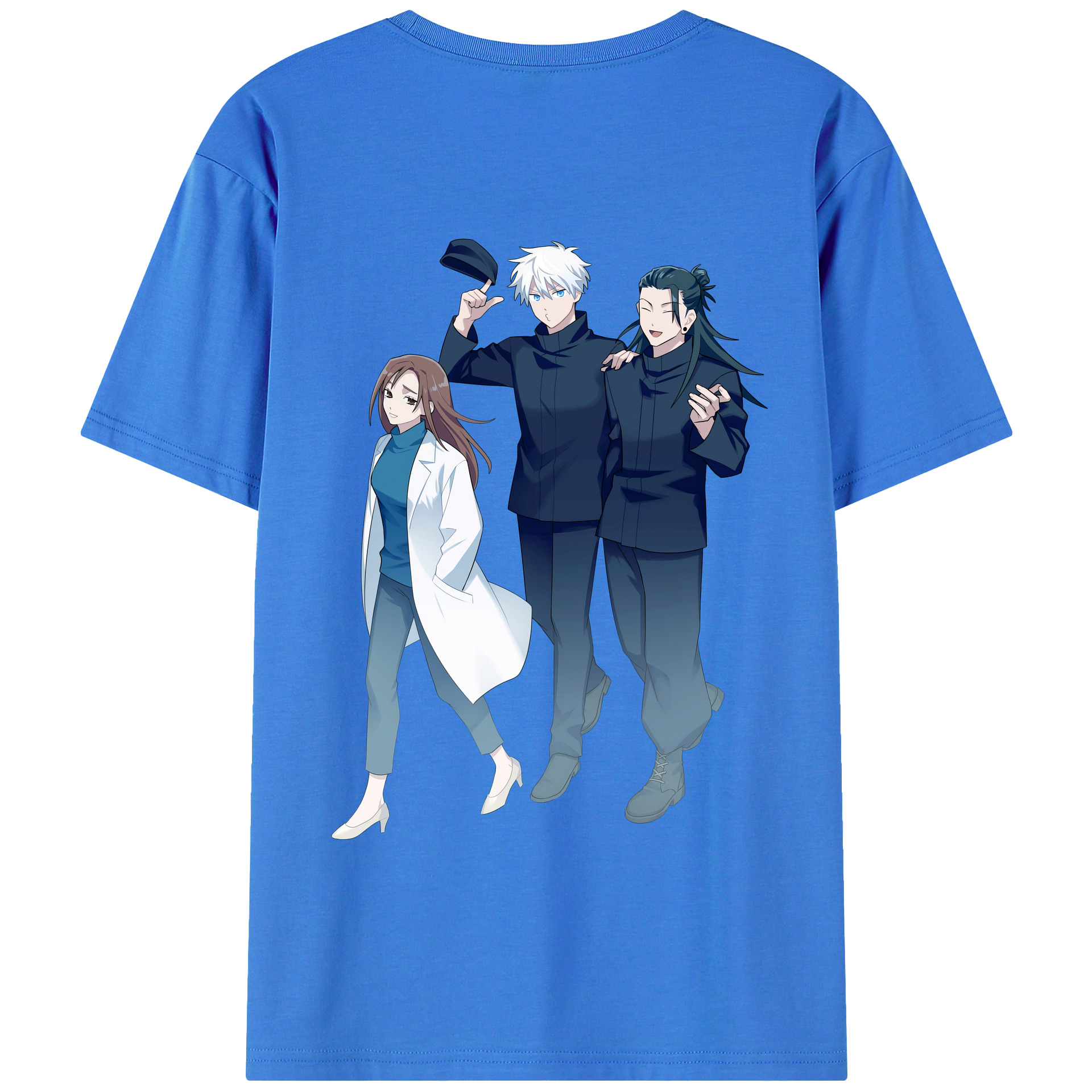 （画像用） 呪術廻戦 Jujutsu Kaisen 綿100％半袖Tシャツ（背面プリント）