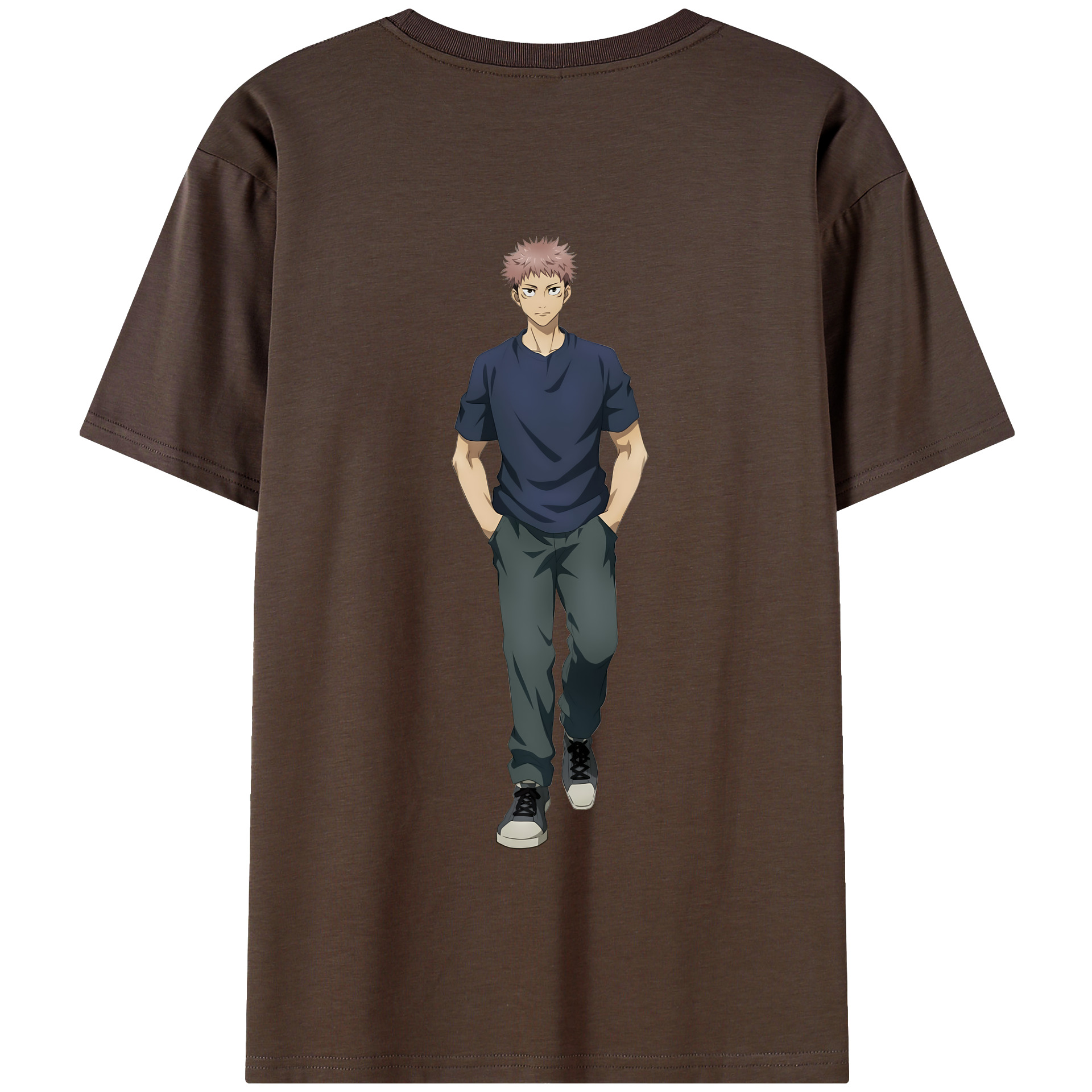 （画像用） 呪術廻戦 Jujutsu Kaisen 綿100％半袖Tシャツ（背面プリント）