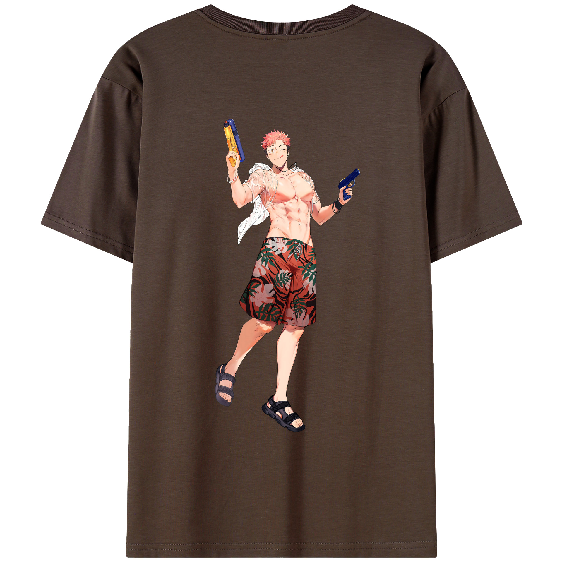 （画像用） 呪術廻戦 Jujutsu Kaisen 綿100％半袖Tシャツ（背面プリント）