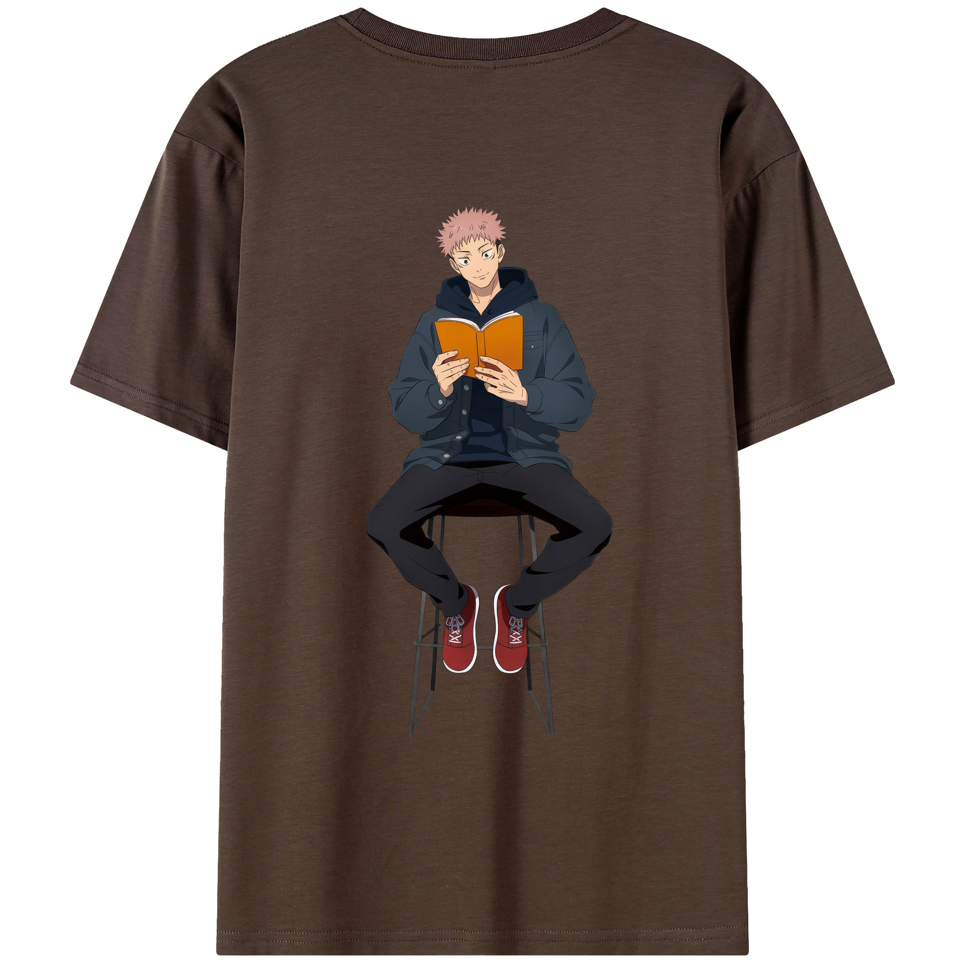 （画像用） 呪術廻戦 Jujutsu Kaisen 綿100％半袖Tシャツ（背面プリント）