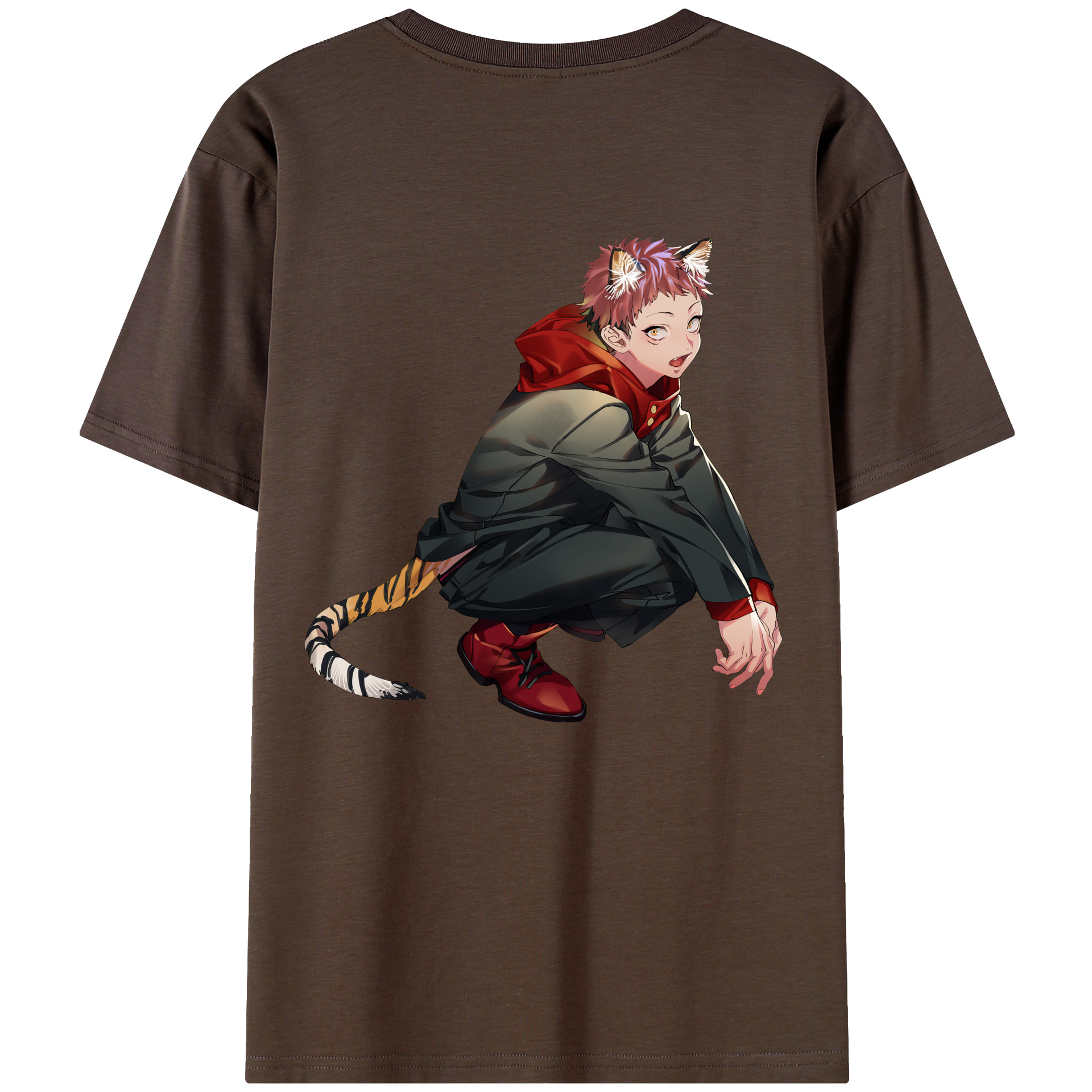 （画像用） 呪術廻戦 Jujutsu Kaisen 綿100％半袖Tシャツ（背面プリント）