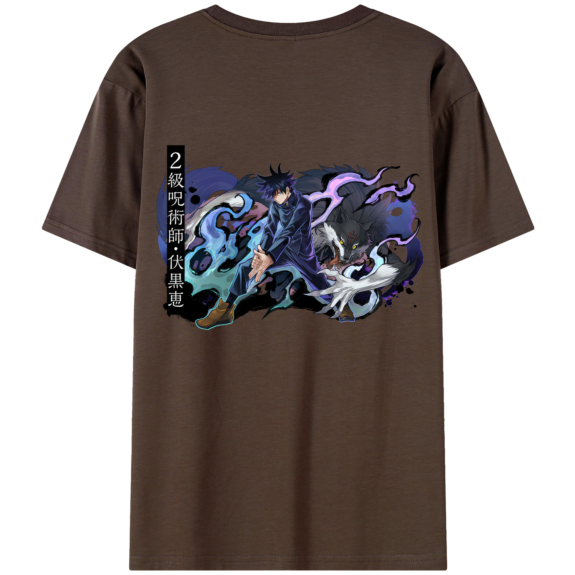 （画像用） 呪術廻戦 Jujutsu Kaisen 綿100％半袖Tシャツ（背面プリント）
