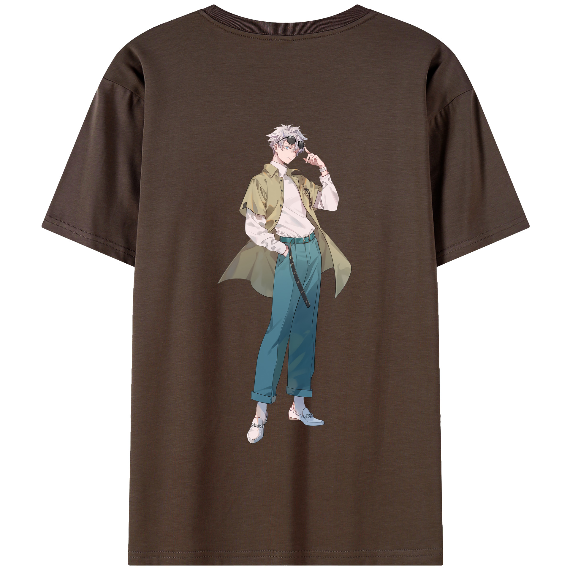 （画像用） 呪術廻戦 Jujutsu Kaisen 綿100％半袖Tシャツ（背面プリント）