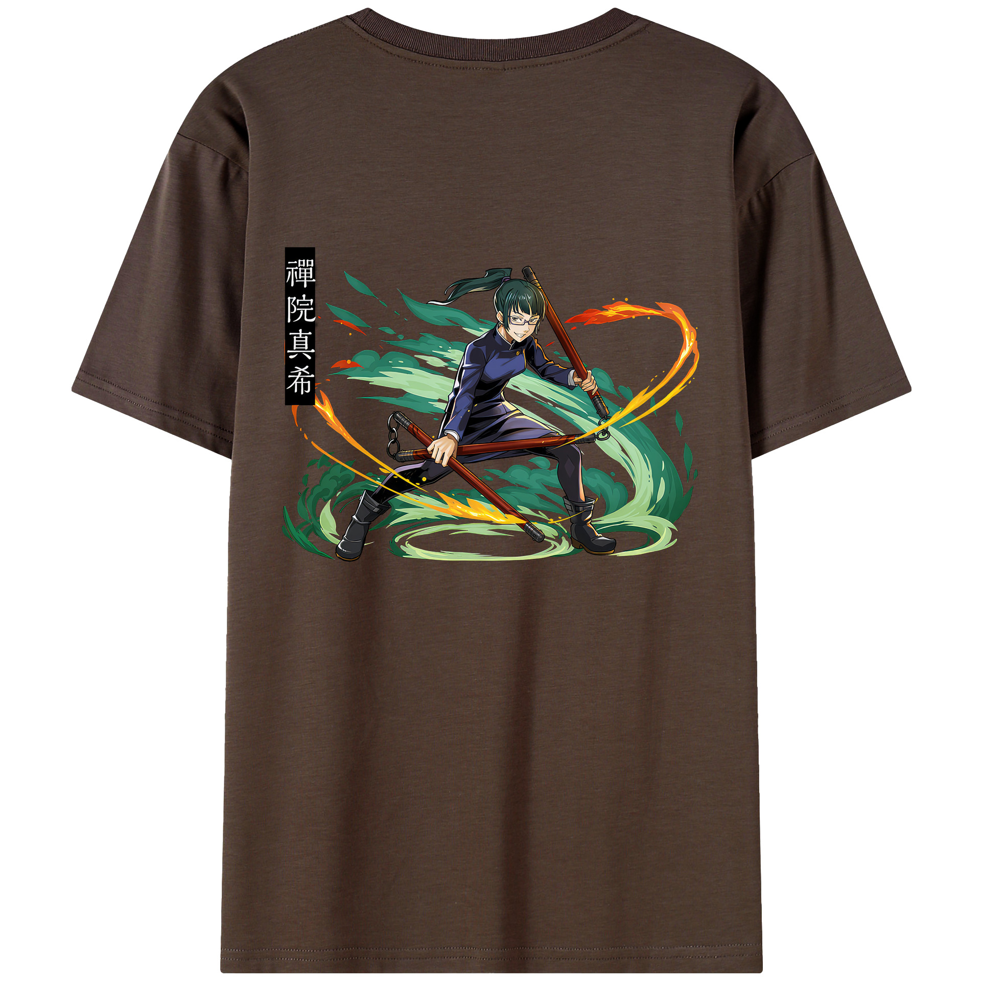 （画像用） 呪術廻戦 Jujutsu Kaisen 綿100％半袖Tシャツ（背面プリント）