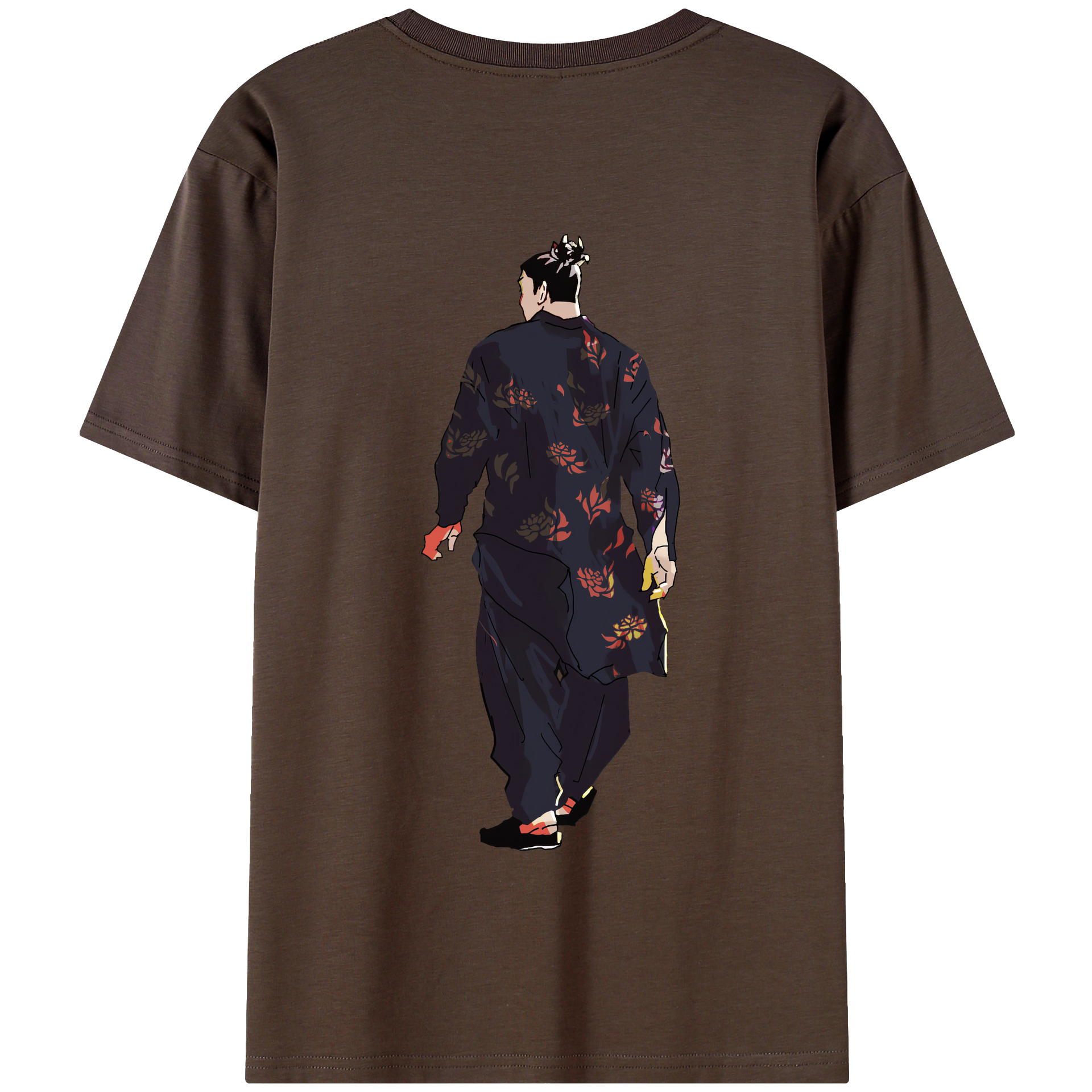 （画像用） 呪術廻戦 Jujutsu Kaisen 綿100％半袖Tシャツ（背面プリント）