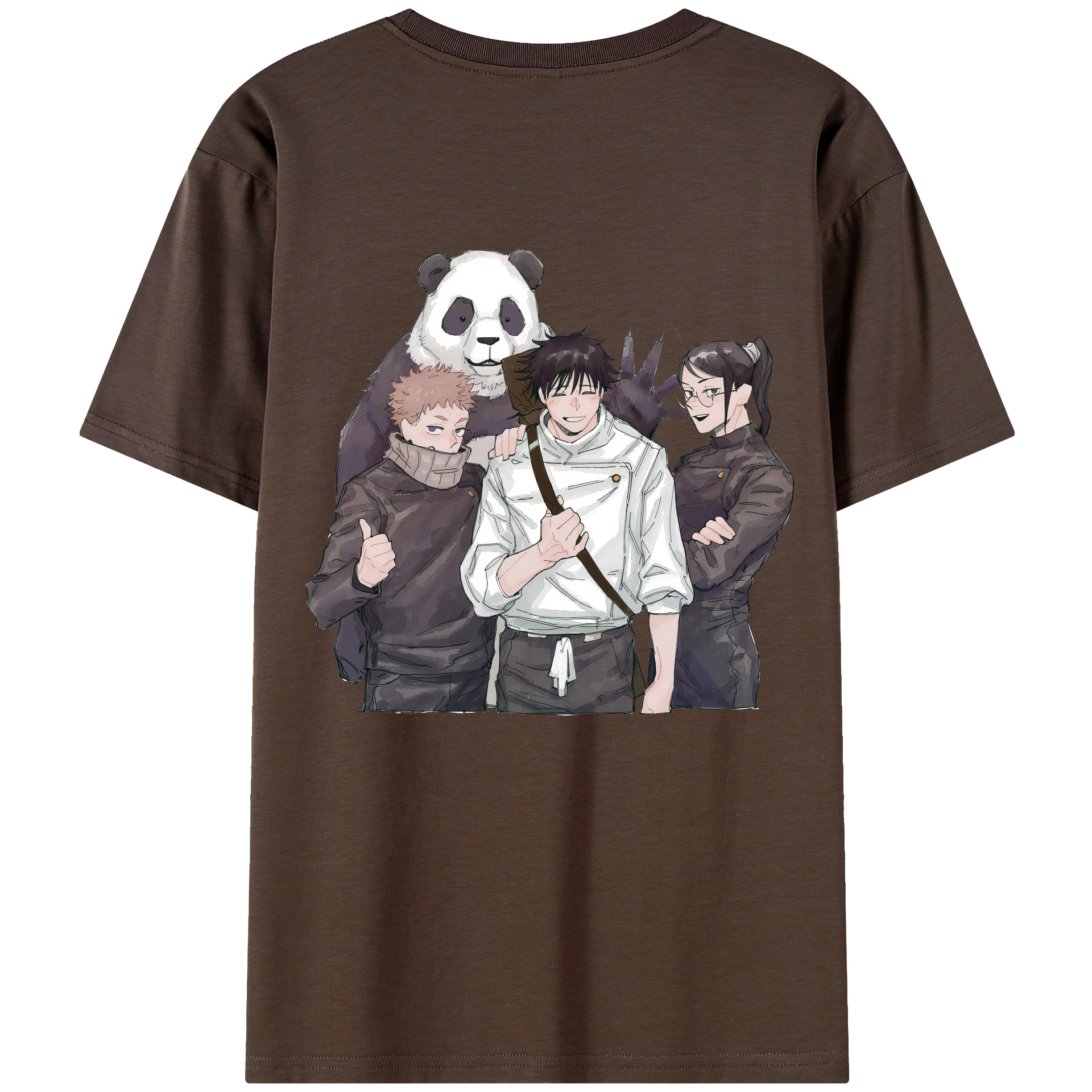 （画像用） 呪術廻戦 Jujutsu Kaisen 綿100％半袖Tシャツ（背面プリント）