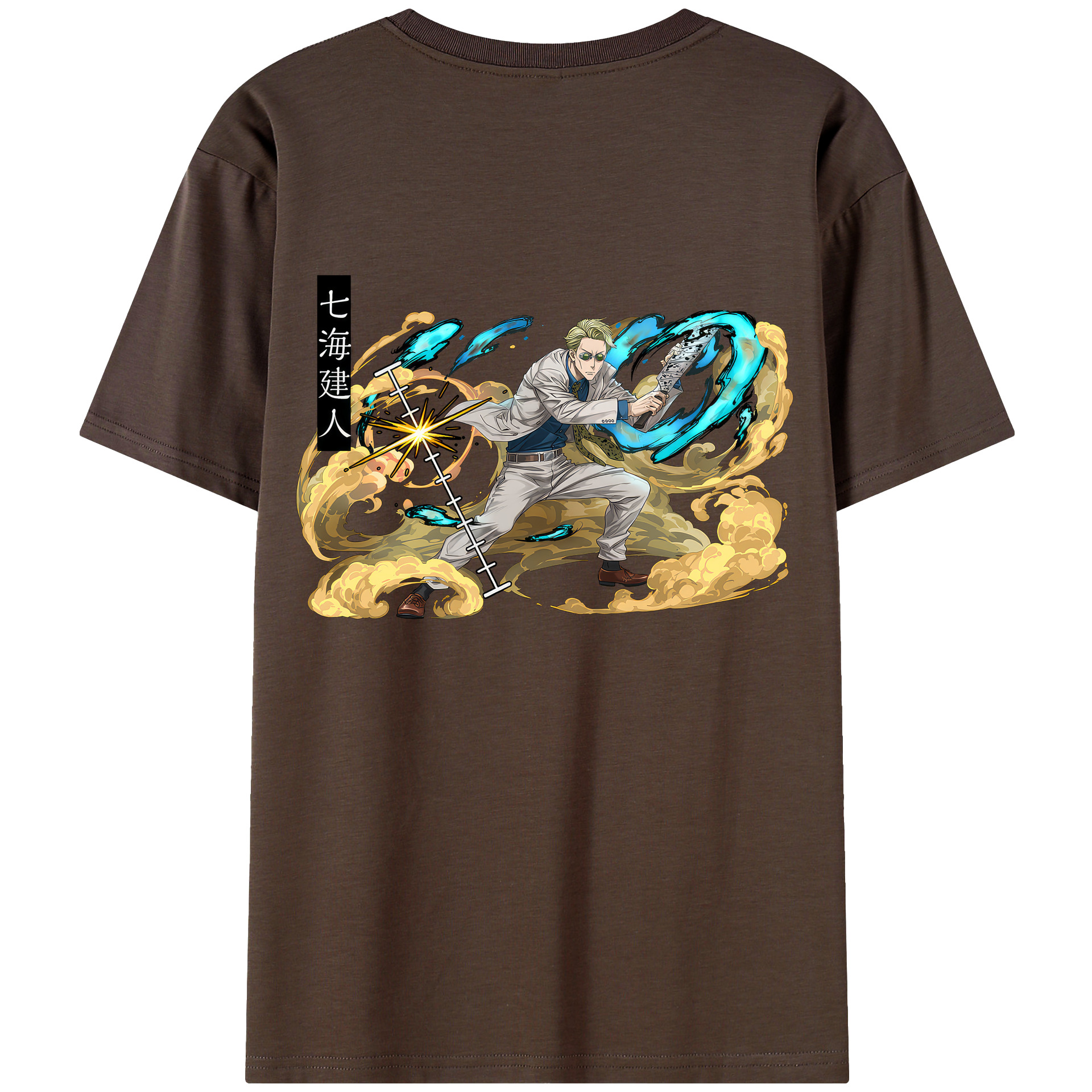 （画像用） 呪術廻戦 Jujutsu Kaisen 綿100％半袖Tシャツ（背面プリント）