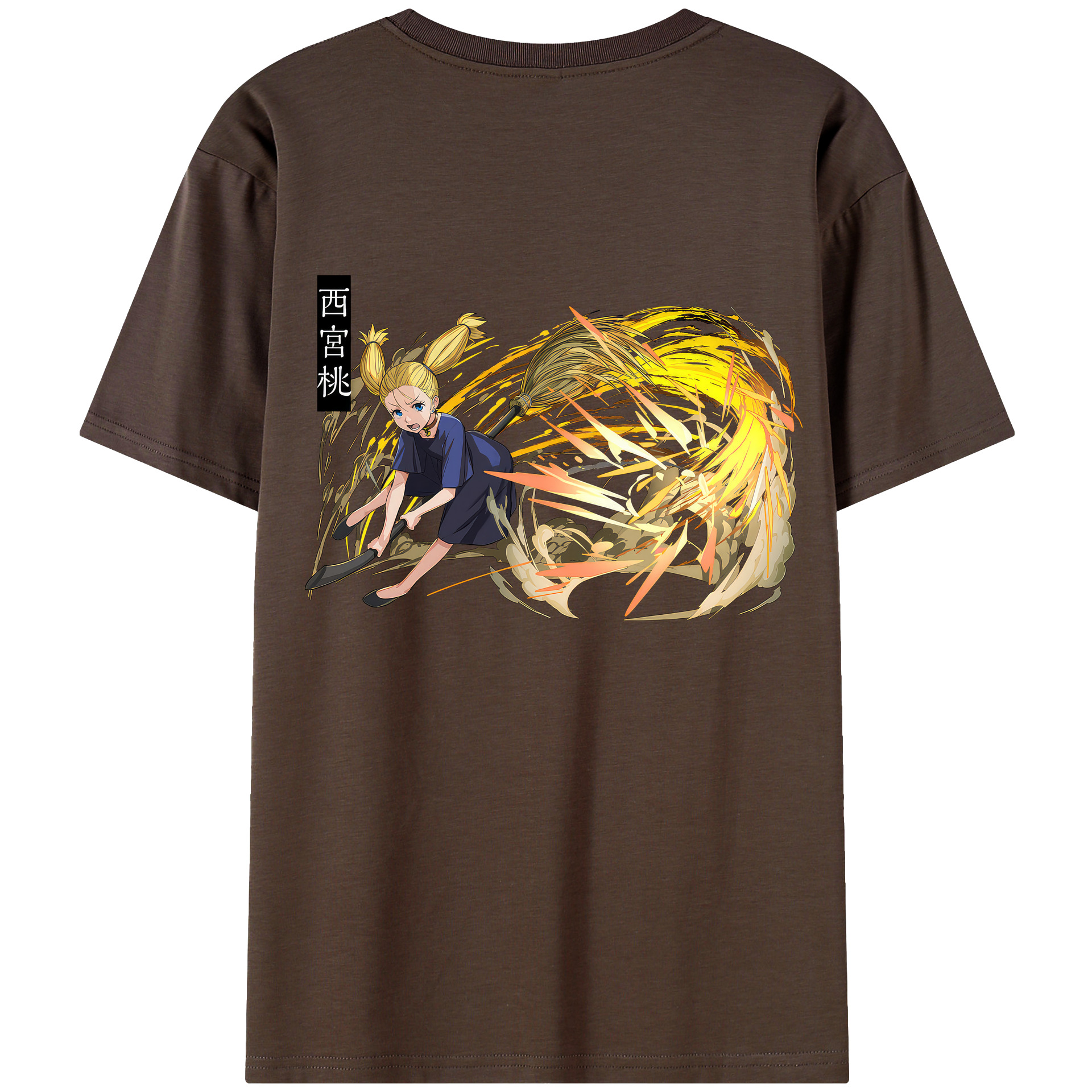 （画像用） 呪術廻戦 Jujutsu Kaisen 綿100％半袖Tシャツ（背面プリント）