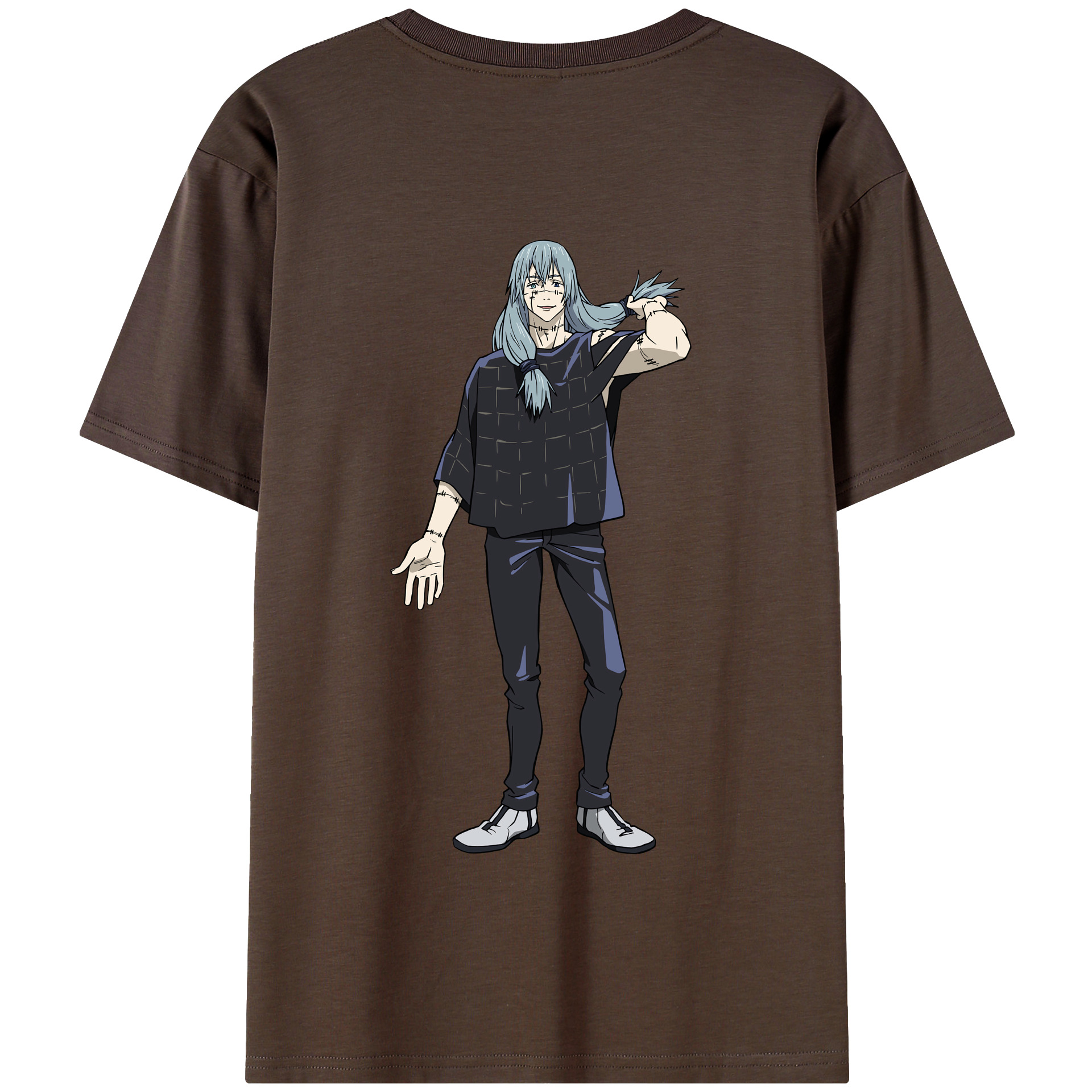 （画像用） 呪術廻戦 Jujutsu Kaisen 綿100％半袖Tシャツ（背面プリント）