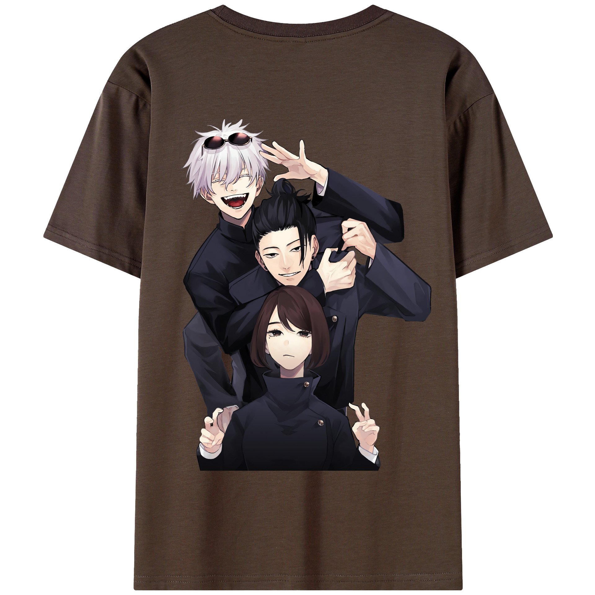 （画像用） 呪術廻戦 Jujutsu Kaisen 綿100％半袖Tシャツ（背面プリント）