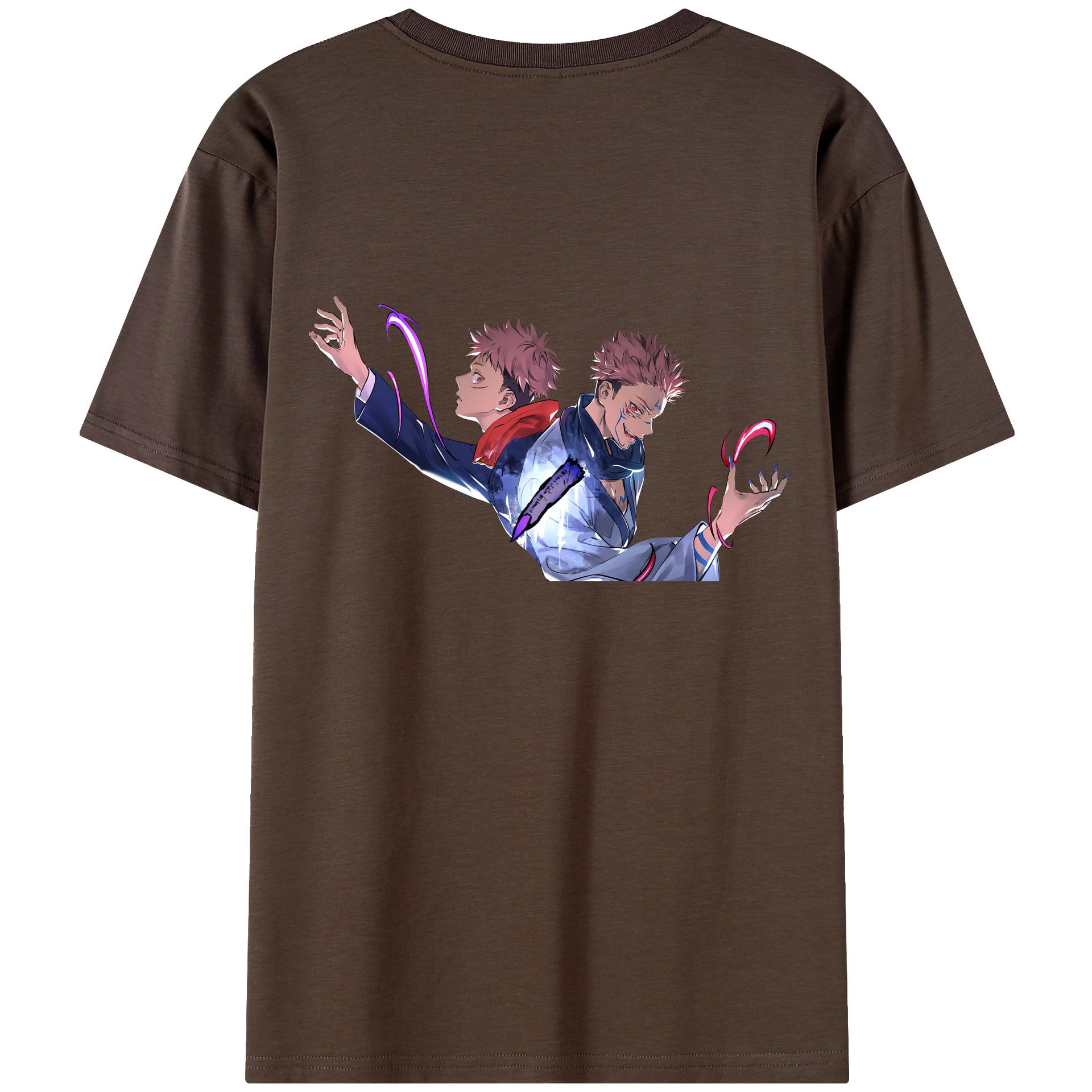 （画像用） 呪術廻戦 Jujutsu Kaisen 綿100％半袖Tシャツ（背面プリント）