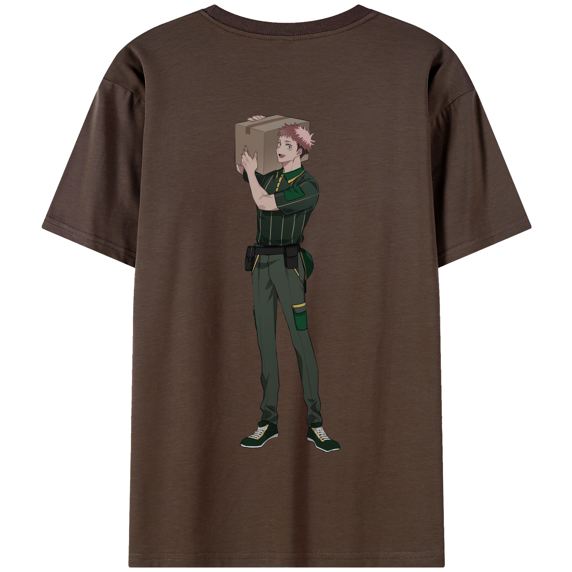 （画像用） 呪術廻戦 Jujutsu Kaisen 綿100％半袖Tシャツ（背面プリント）