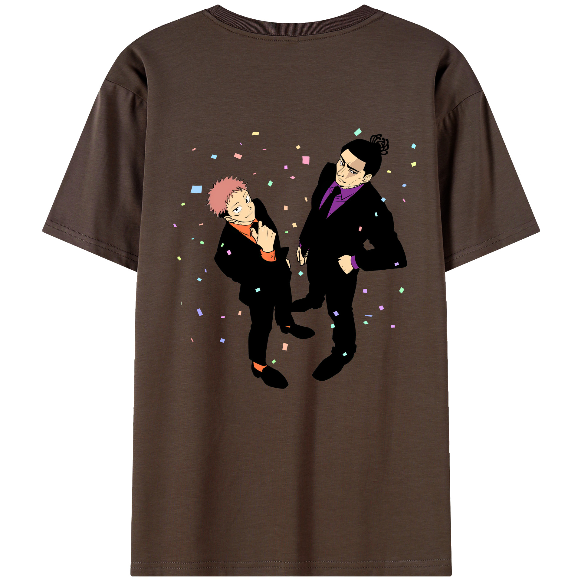 （画像用） 呪術廻戦 Jujutsu Kaisen 綿100％半袖Tシャツ（背面プリント）