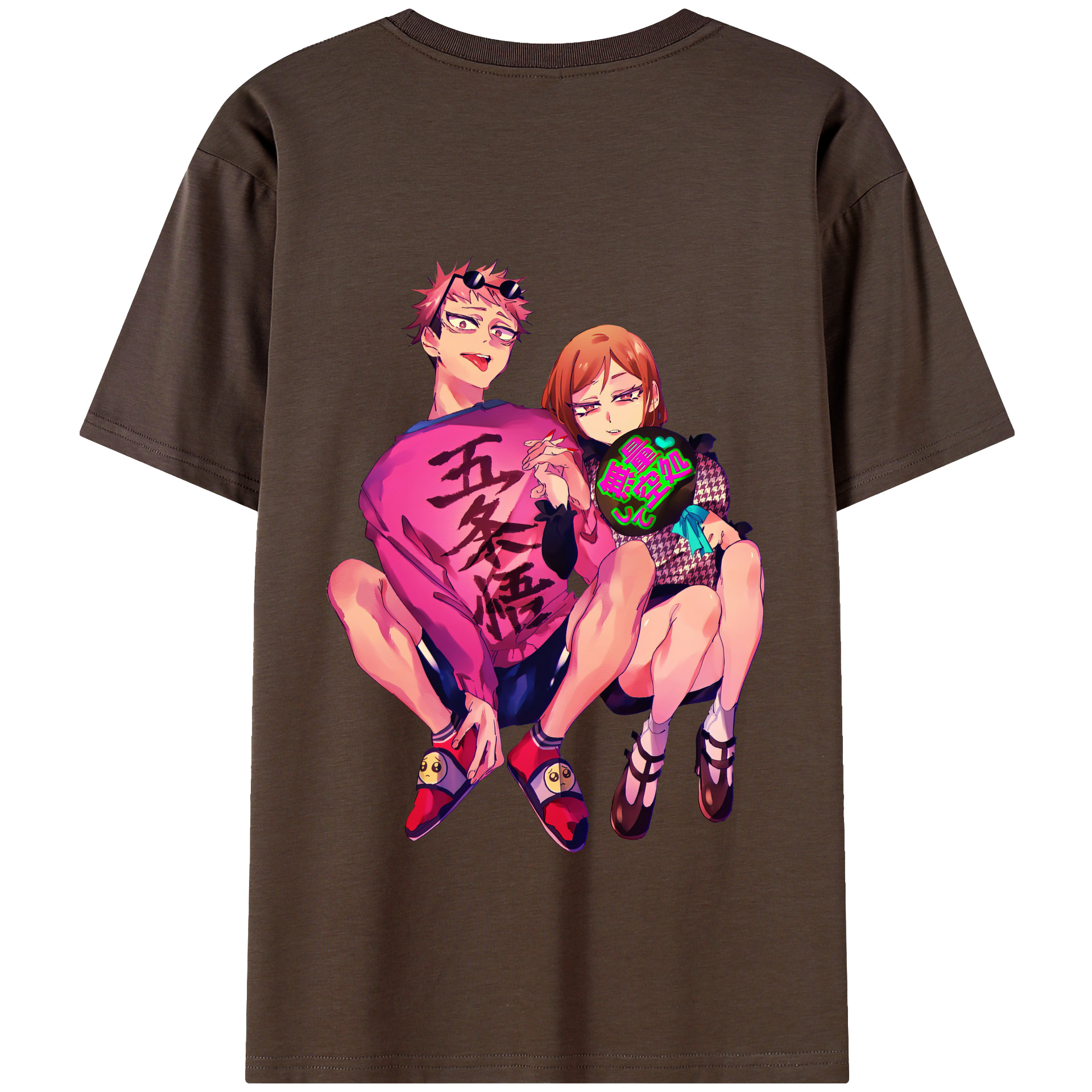 （画像用） 呪術廻戦 Jujutsu Kaisen 綿100％半袖Tシャツ（背面プリント）