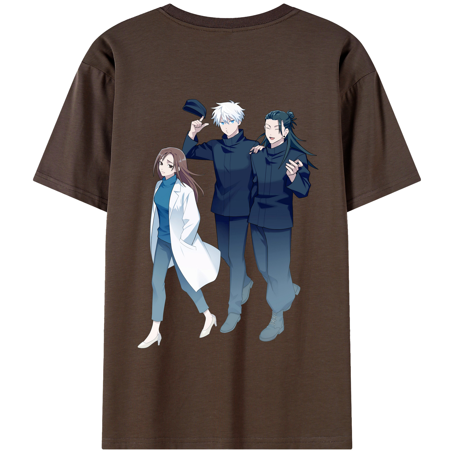 （画像用） 呪術廻戦 Jujutsu Kaisen 綿100％半袖Tシャツ（背面プリント）