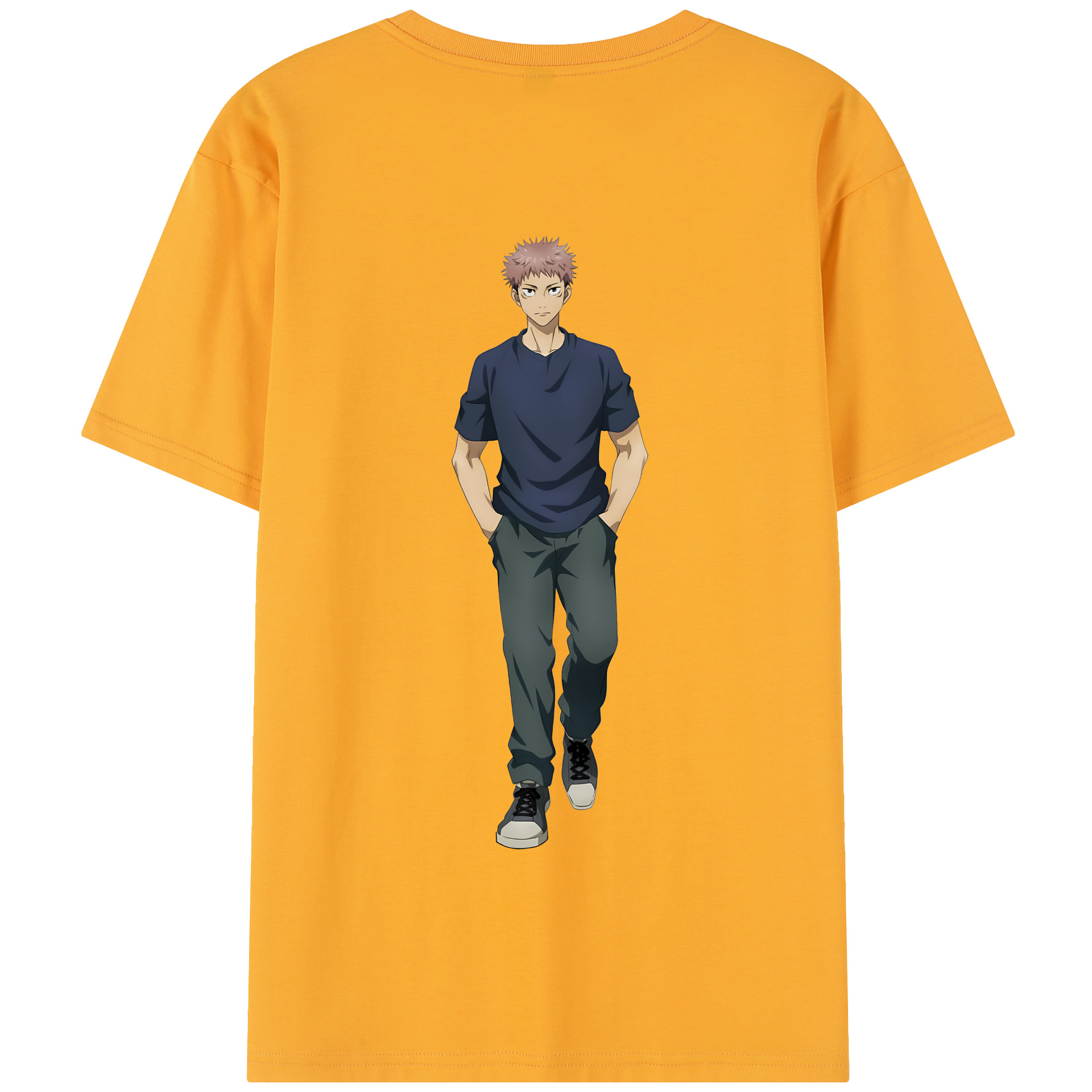 （画像用） 呪術廻戦 Jujutsu Kaisen 綿100％半袖Tシャツ（背面プリント）