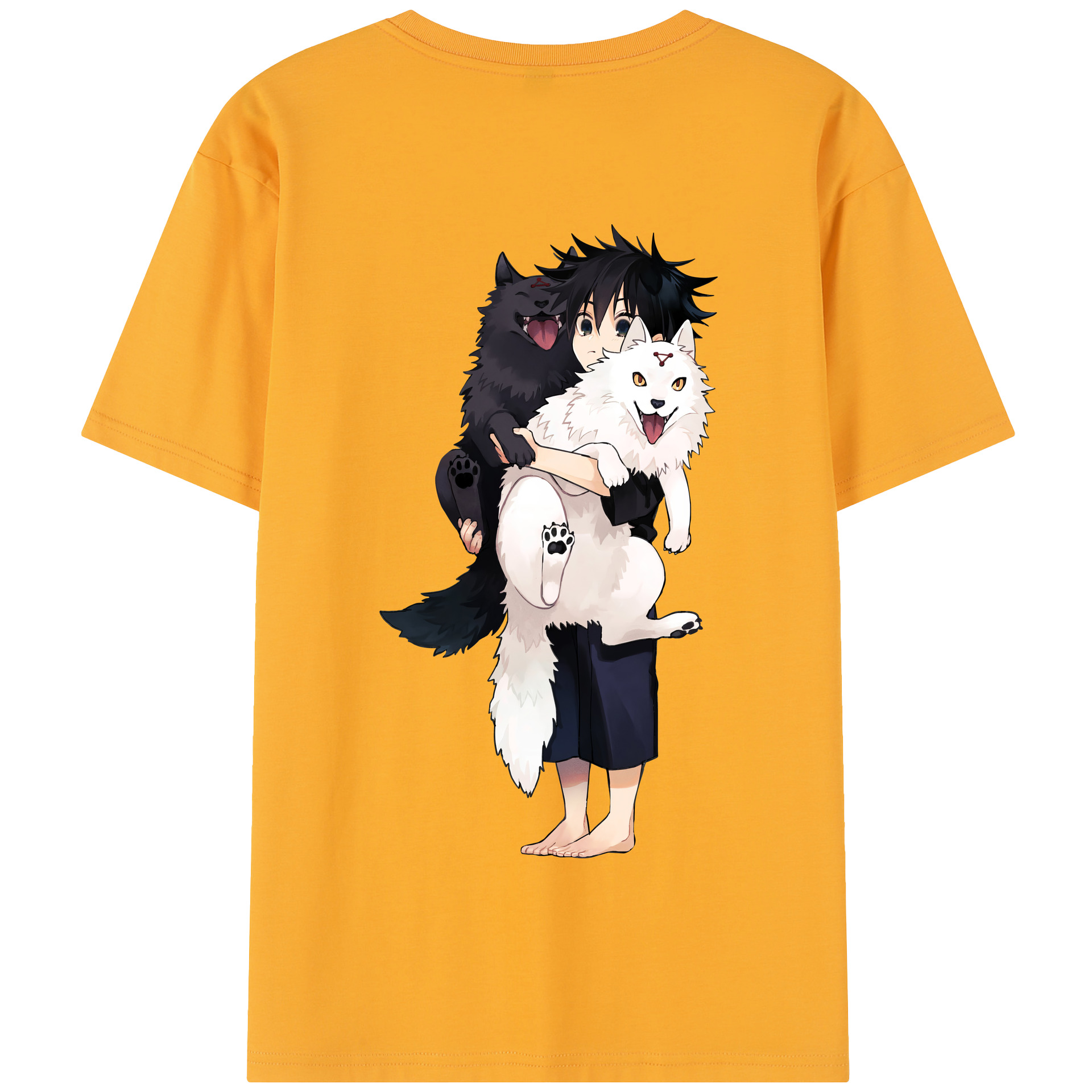 （画像用） 呪術廻戦 Jujutsu Kaisen 綿100％半袖Tシャツ（背面プリント）