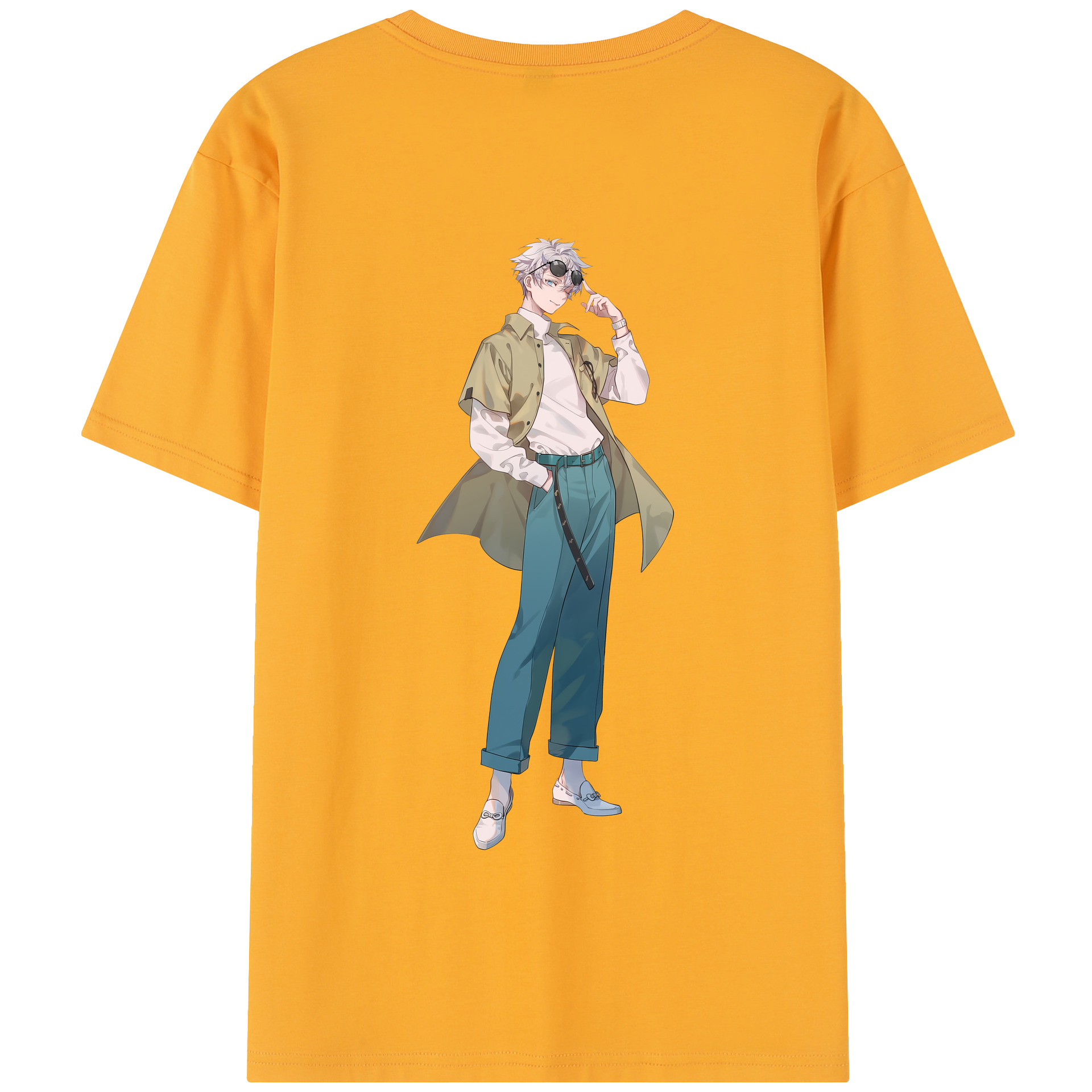 （画像用） 呪術廻戦 Jujutsu Kaisen 綿100％半袖Tシャツ（背面プリント）