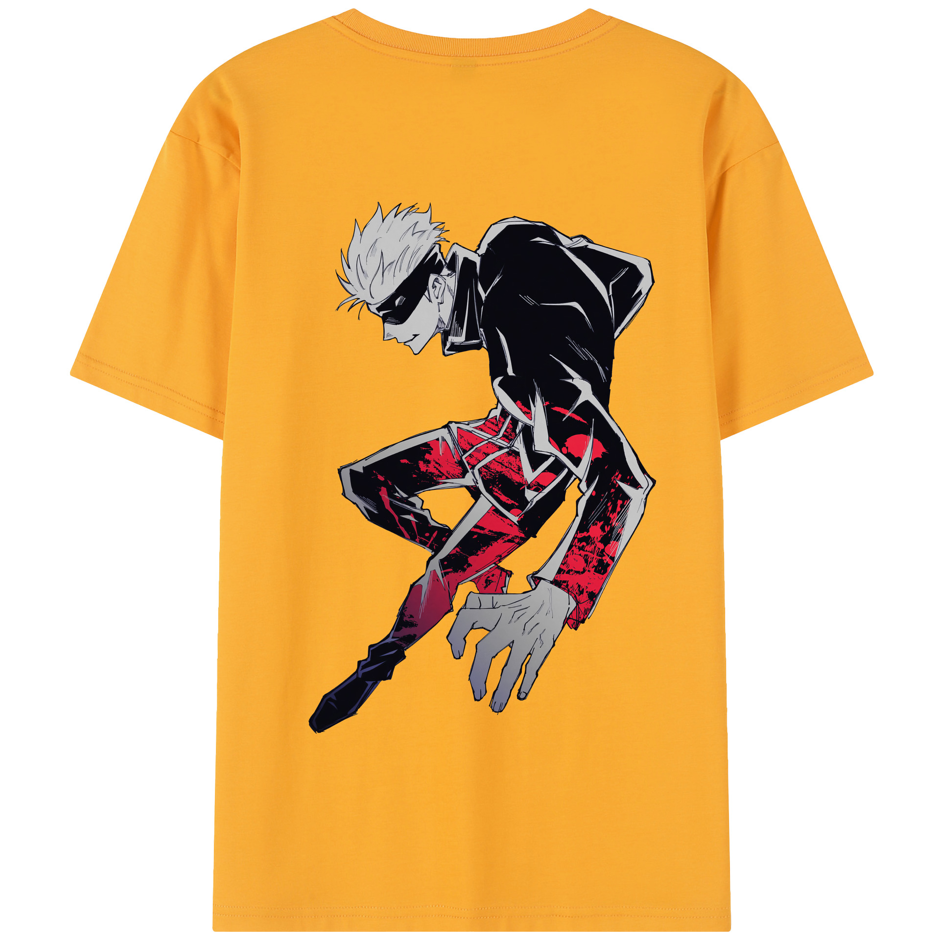 （画像用） 呪術廻戦 Jujutsu Kaisen 綿100％半袖Tシャツ（背面プリント）