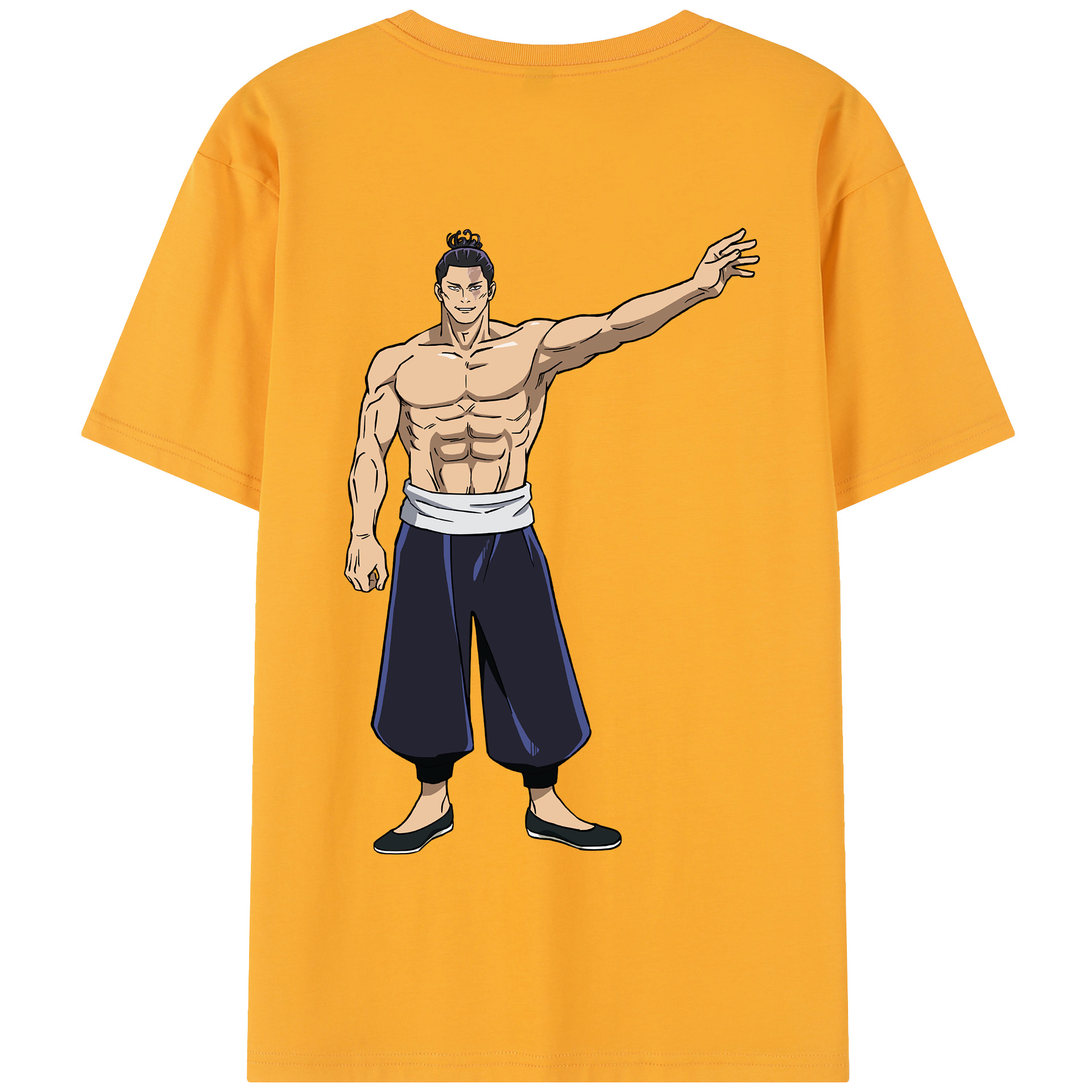 （画像用） 呪術廻戦 Jujutsu Kaisen 綿100％半袖Tシャツ（背面プリント）