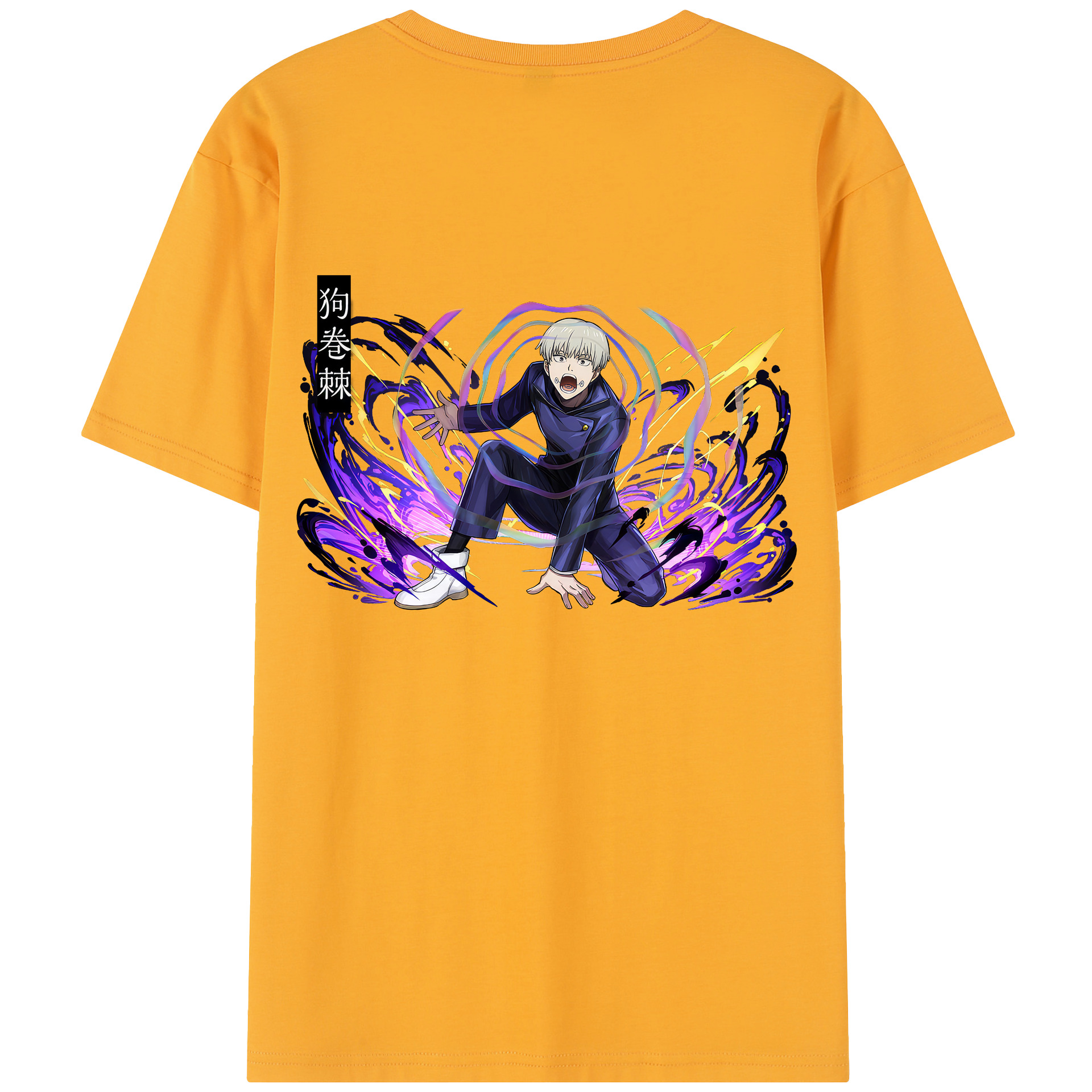 （画像用） 呪術廻戦 Jujutsu Kaisen 綿100％半袖Tシャツ（背面プリント）
