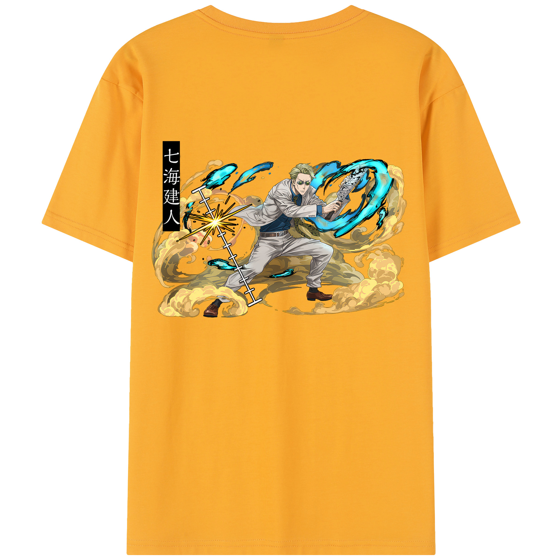 （画像用） 呪術廻戦 Jujutsu Kaisen 綿100％半袖Tシャツ（背面プリント）