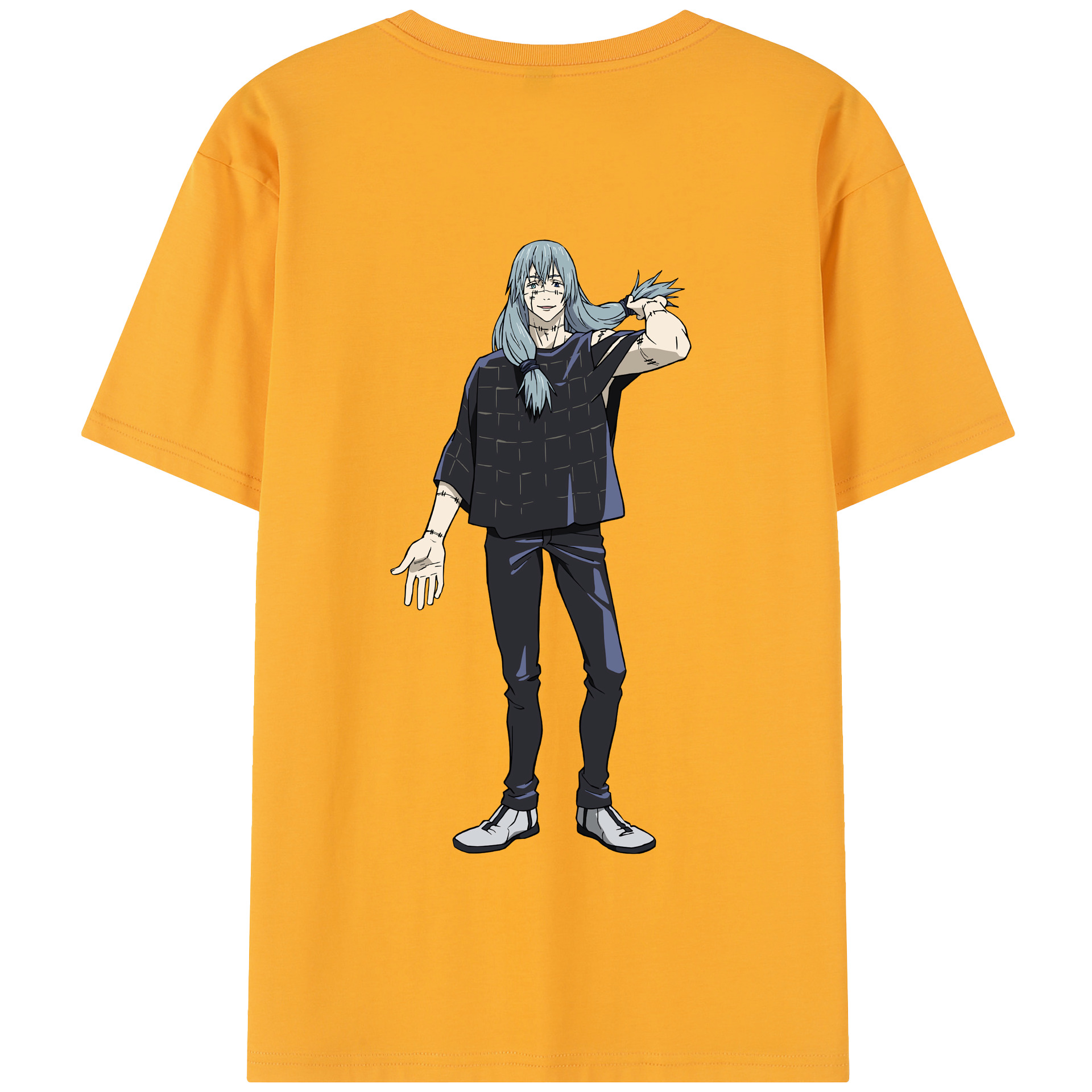 （画像用） 呪術廻戦 Jujutsu Kaisen 綿100％半袖Tシャツ（背面プリント）