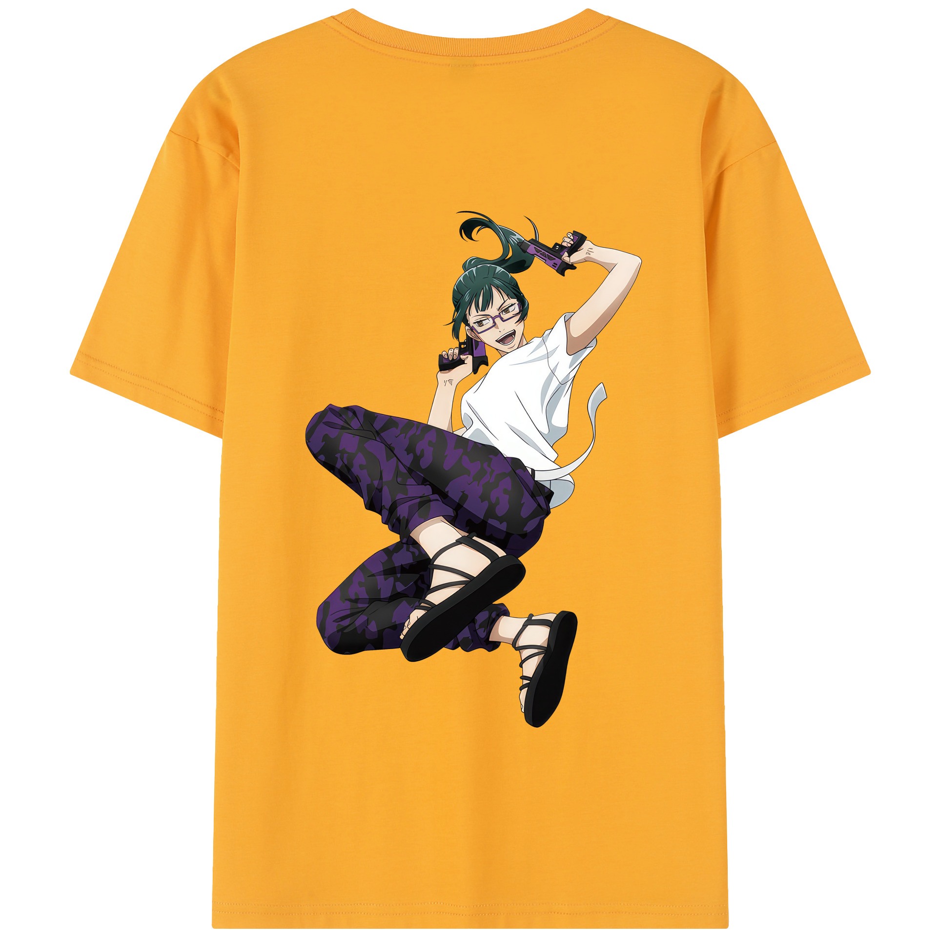 （画像用） 呪術廻戦 Jujutsu Kaisen 綿100％半袖Tシャツ（背面プリント）